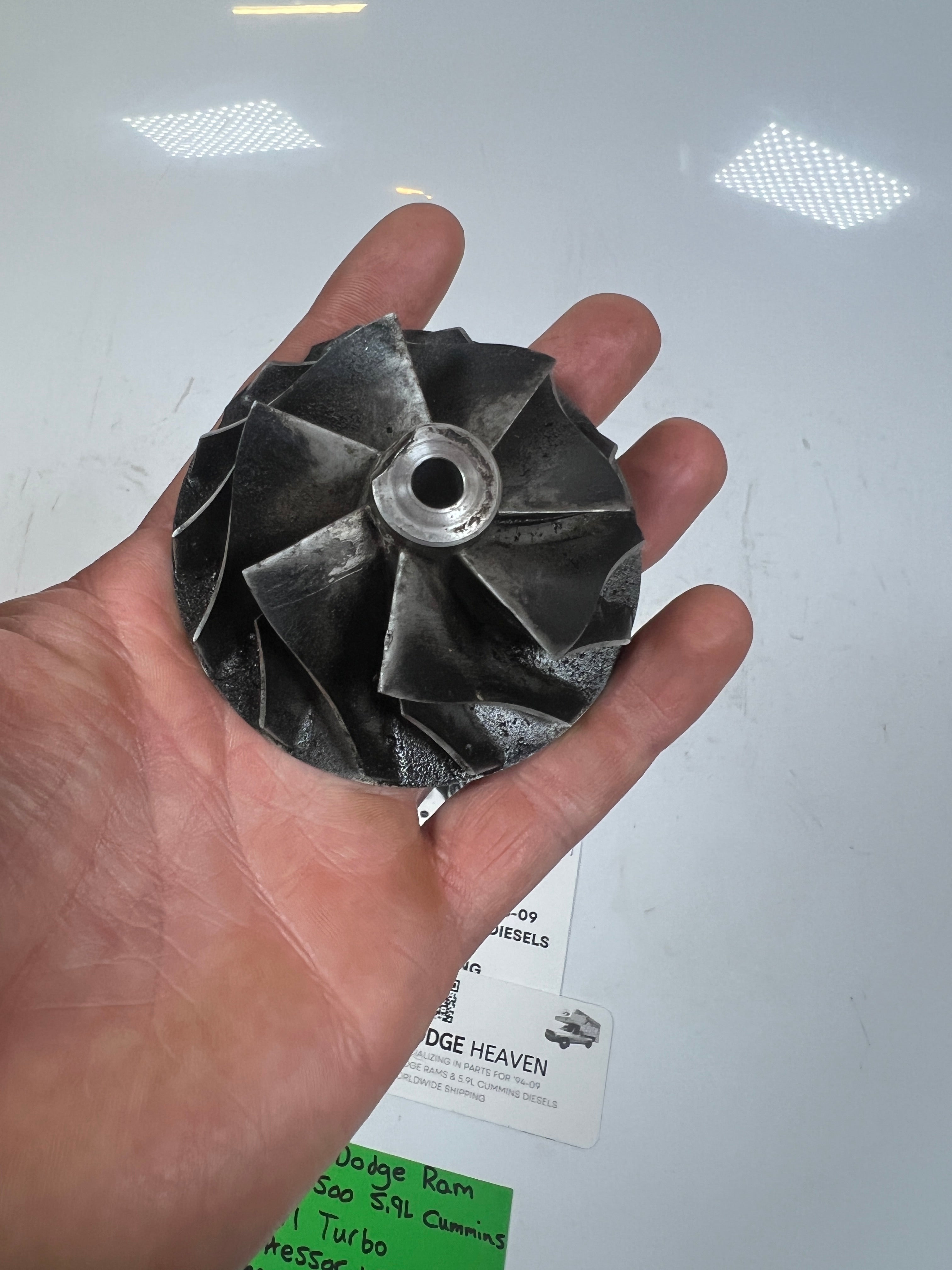 2003-2004 Dodge Ram 5.9L Cummins HE341 Turbo Compressor Wheel