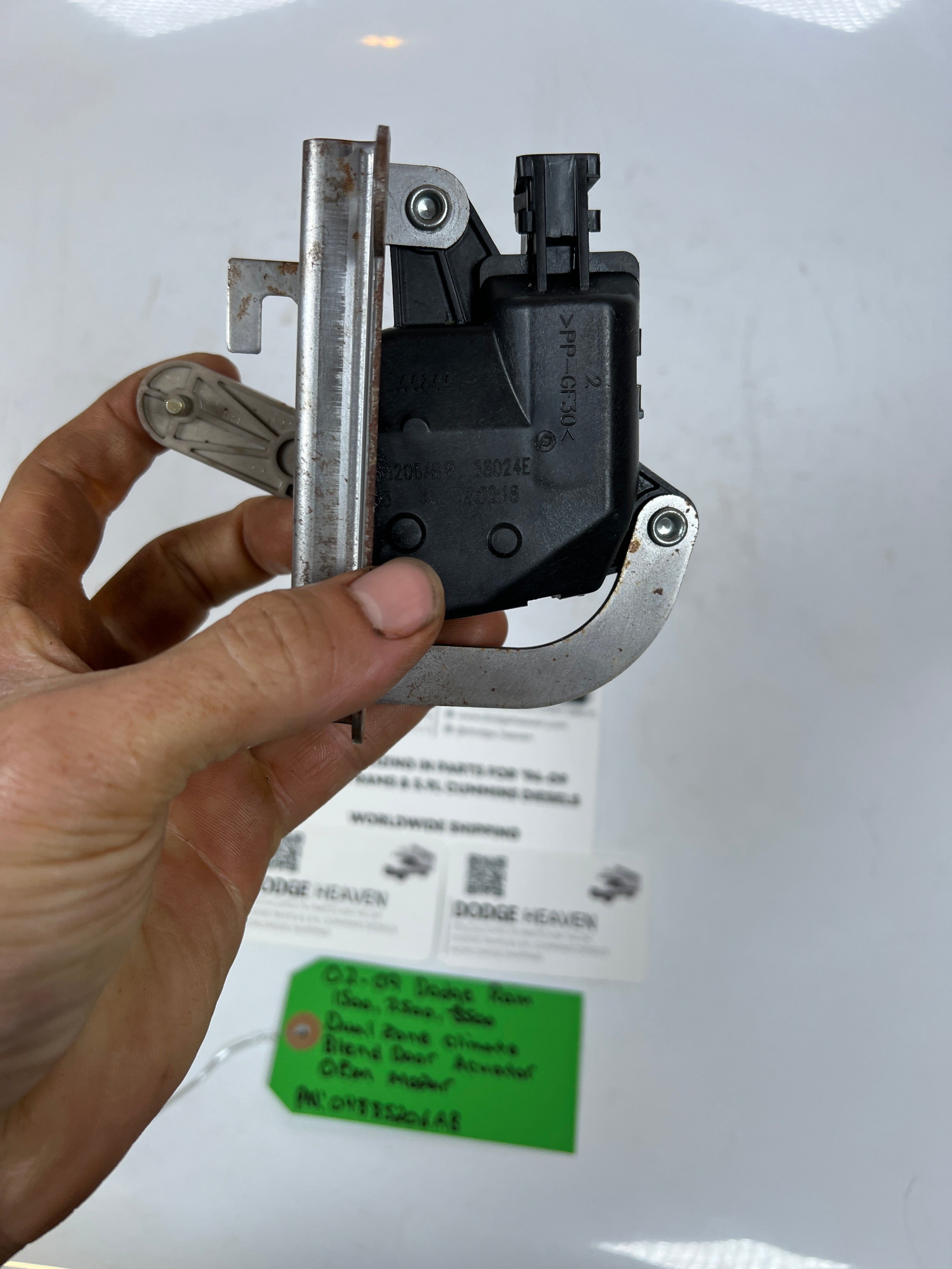2002-2009 Dodge Ram 1500-3500 Dual Zone Climate Blend Door Actuator