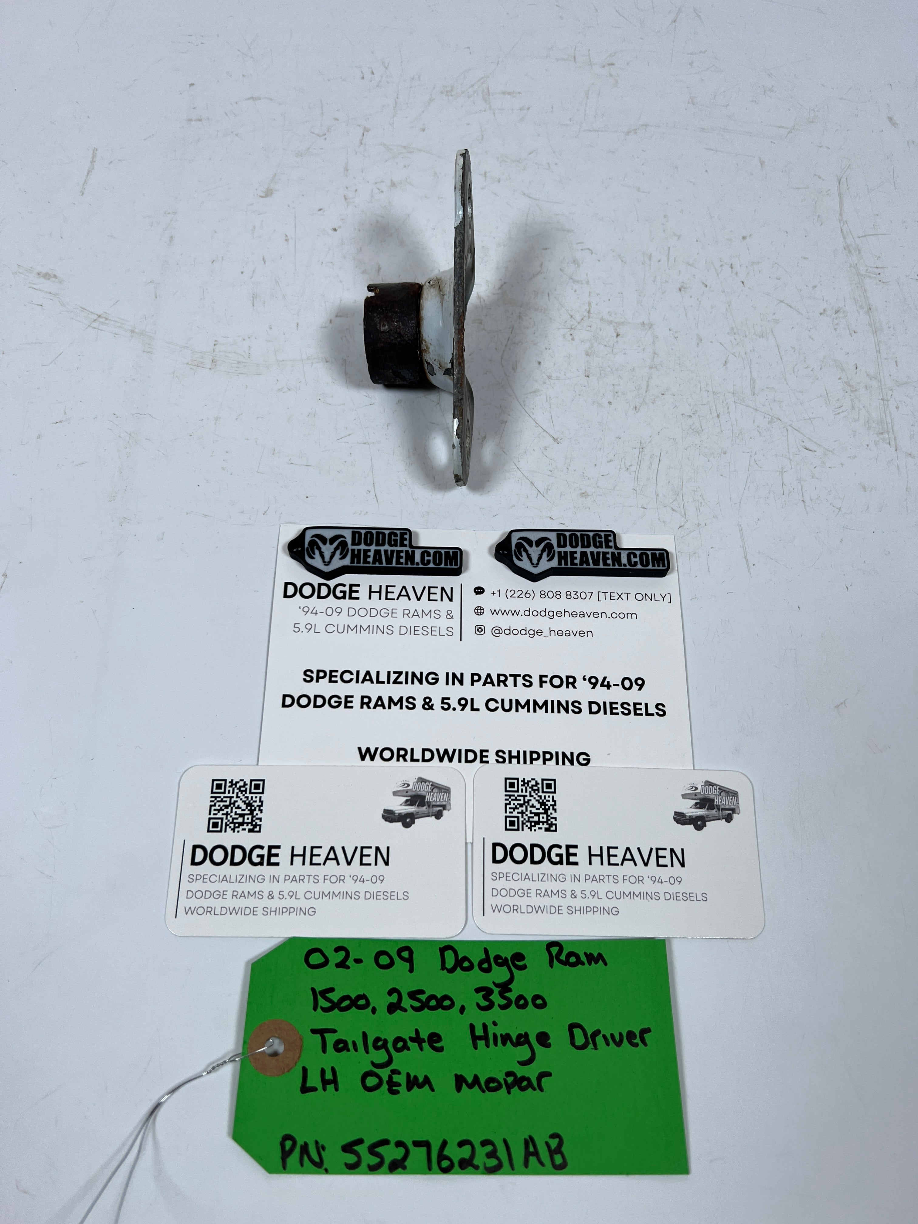 2002-2009 Dodge Ram 1500-3500 Tailgate Hinge Driver LH