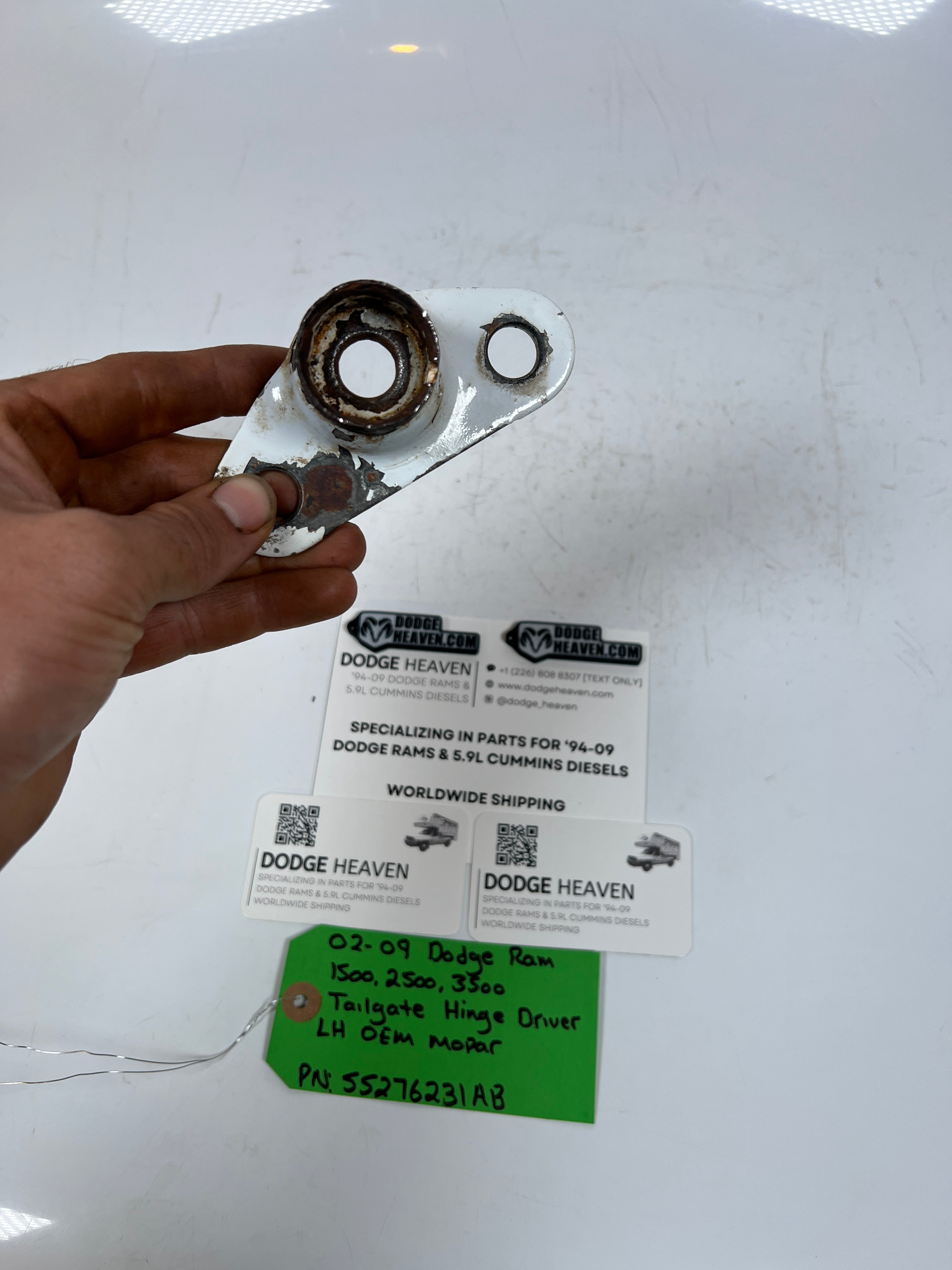 2002-2009 Dodge Ram 1500-3500 Tailgate Hinge Driver LH
