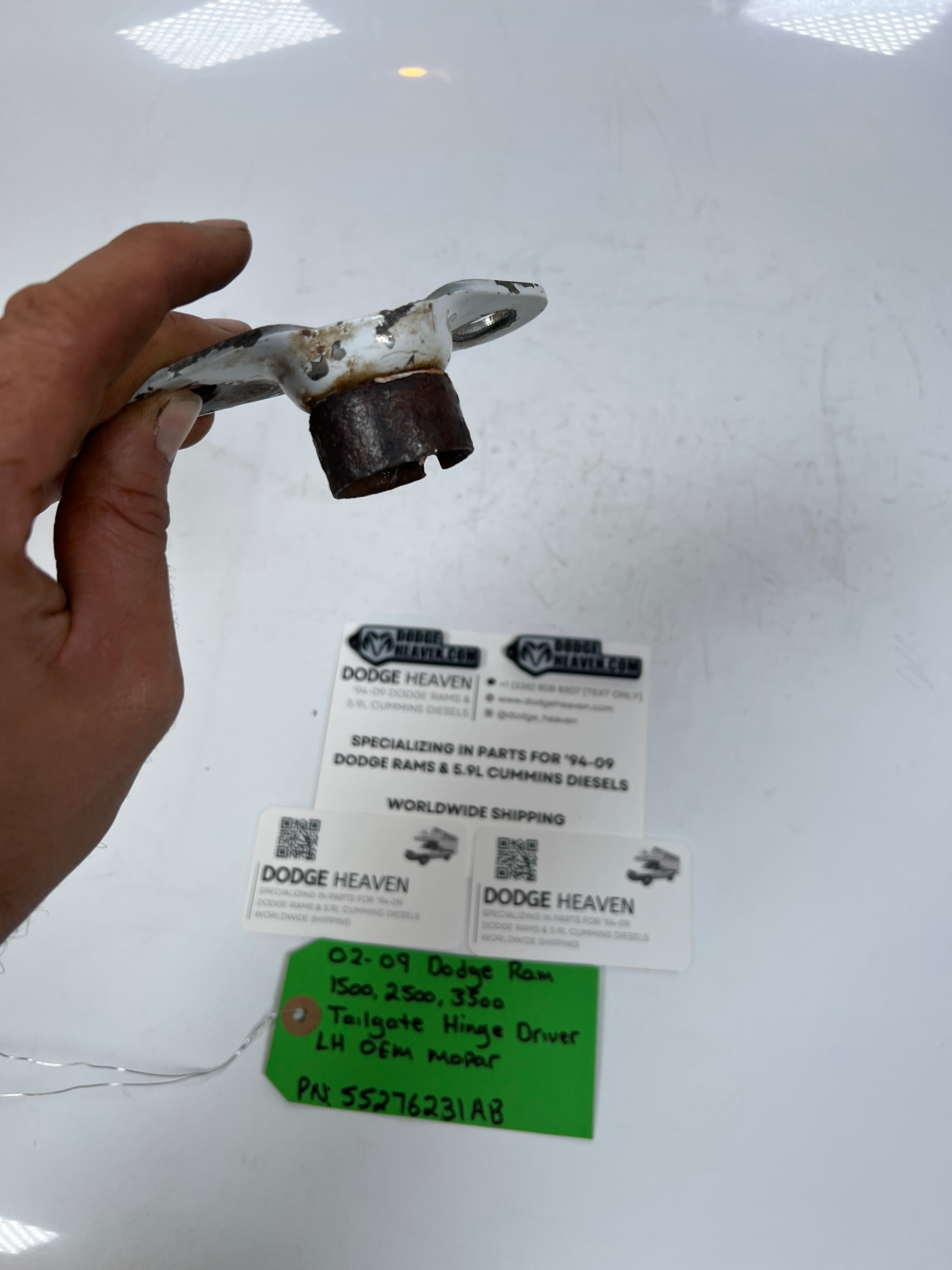 2002-2009 Dodge Ram 1500-3500 Tailgate Hinge Driver LH