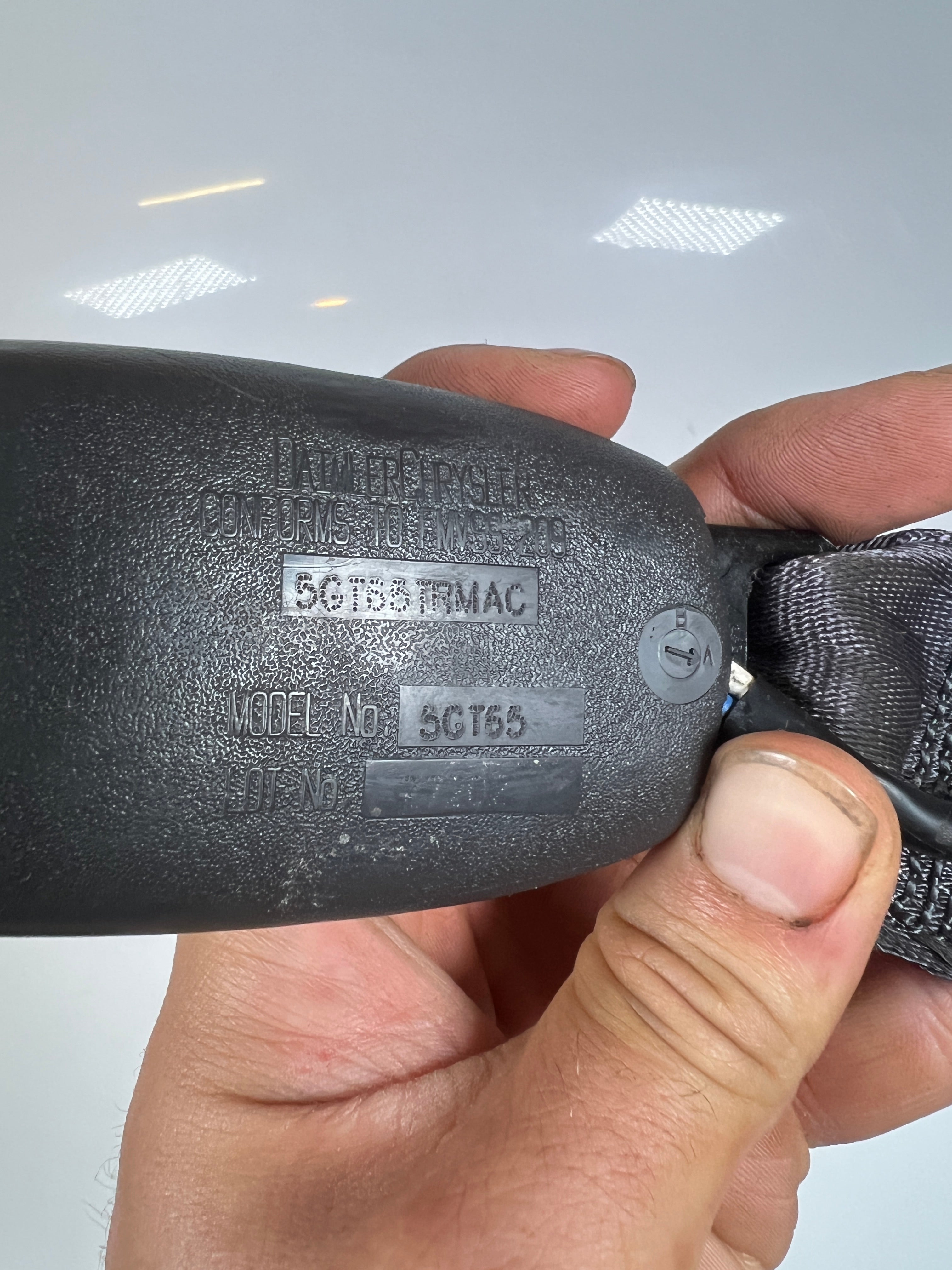 1998-2002 Dodge Ram 1500-3500 Driver Side Seat Belt Buckle