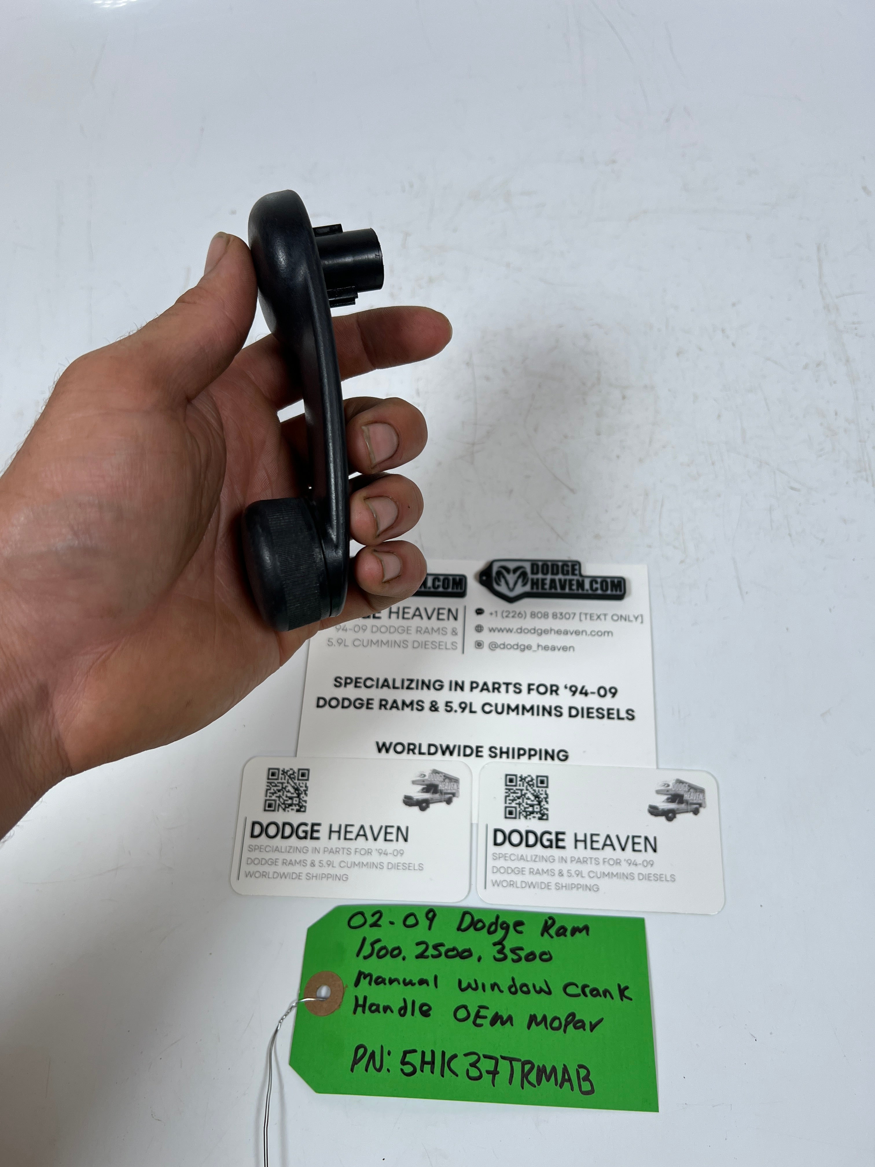 2002-2009 Dodge Ram 1500-3500 Manual Window Crank Handle