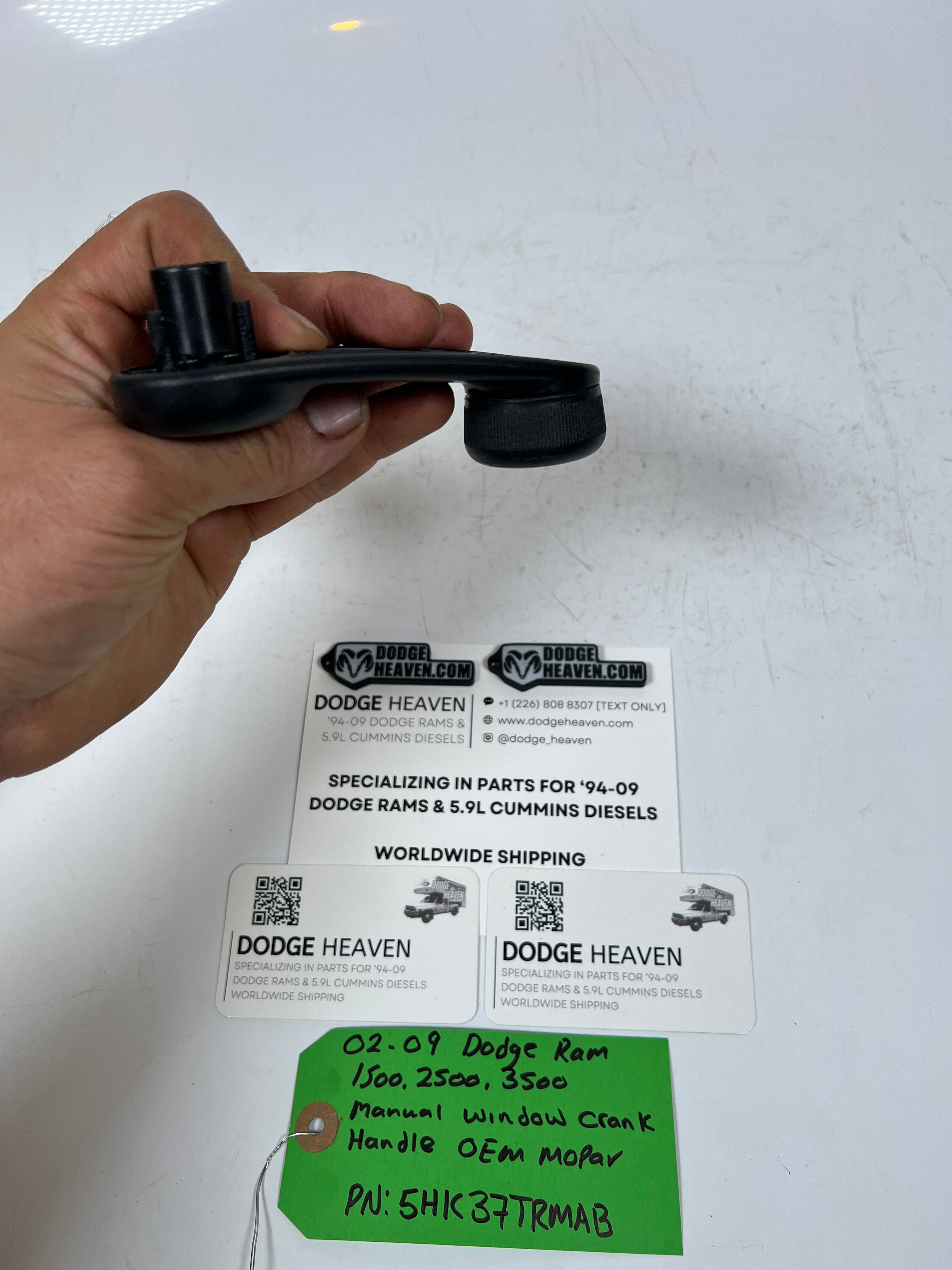 2002-2009 Dodge Ram 1500-3500 Manual Window Crank Handle