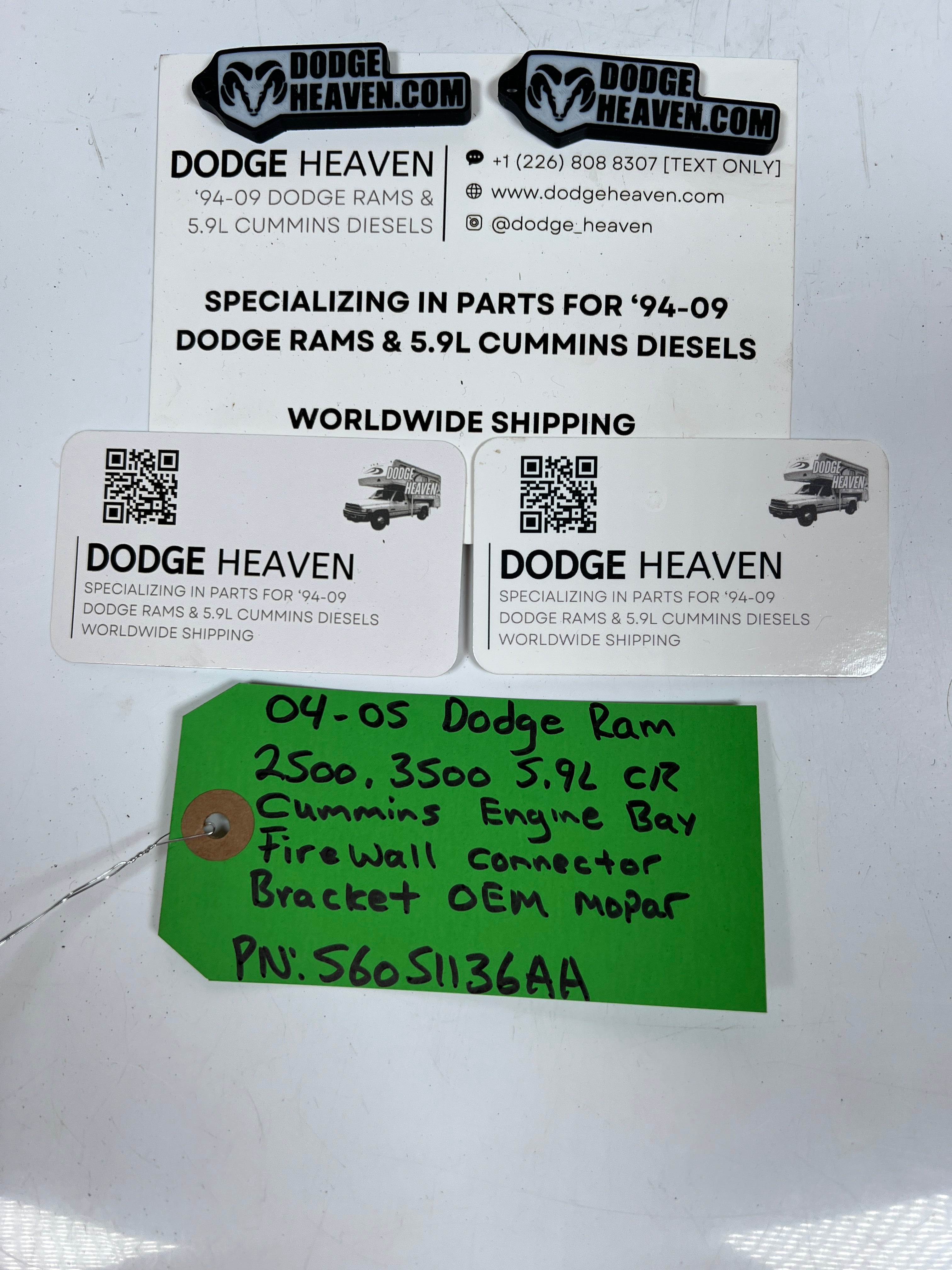 2004-2006 Dodge Ram 5.9L Cummins Engine Bay Connector Bracket