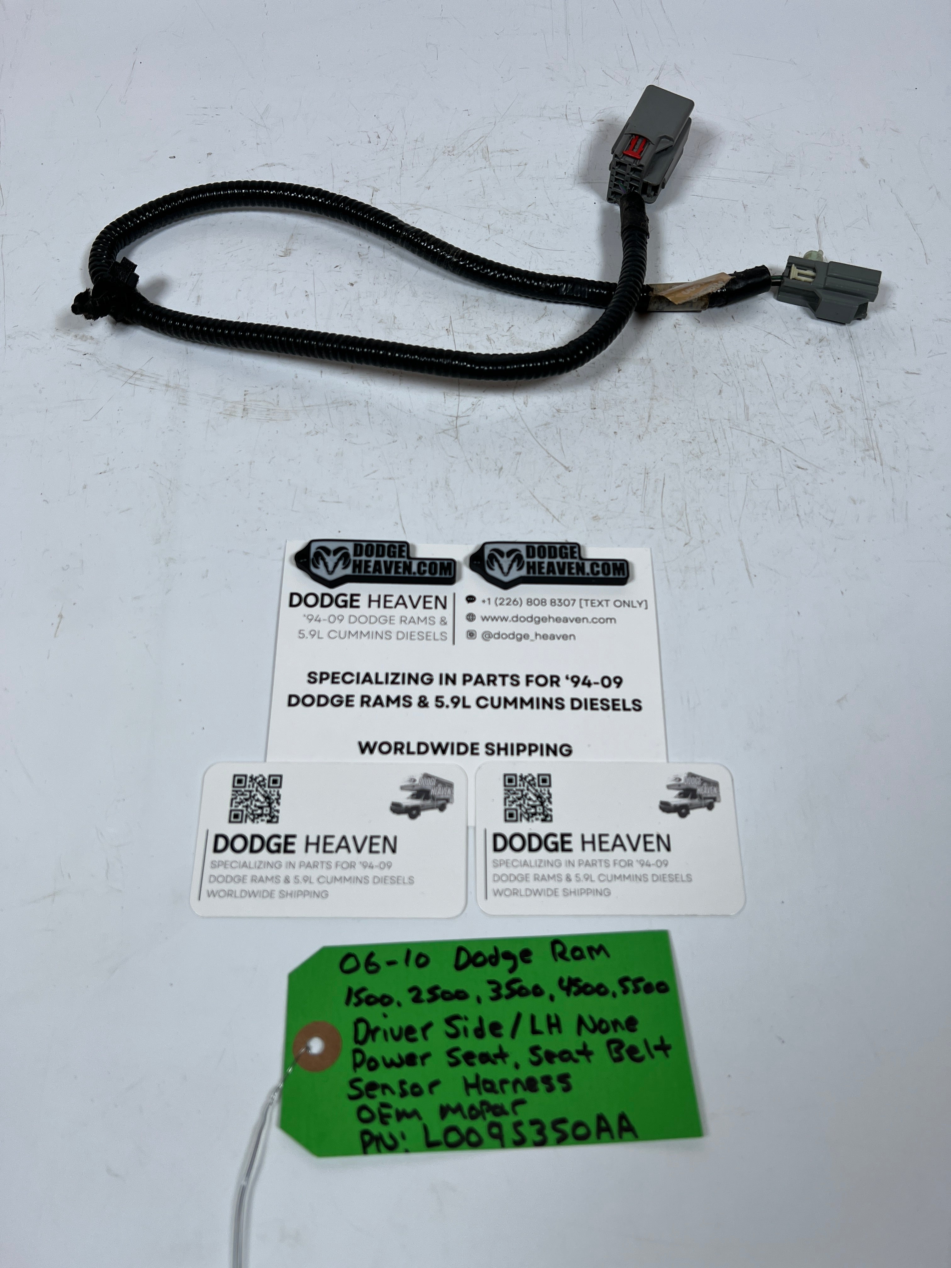 2006-2010 Dodge Ram 1500-5500 Driver Seat Belt Sensor Harness