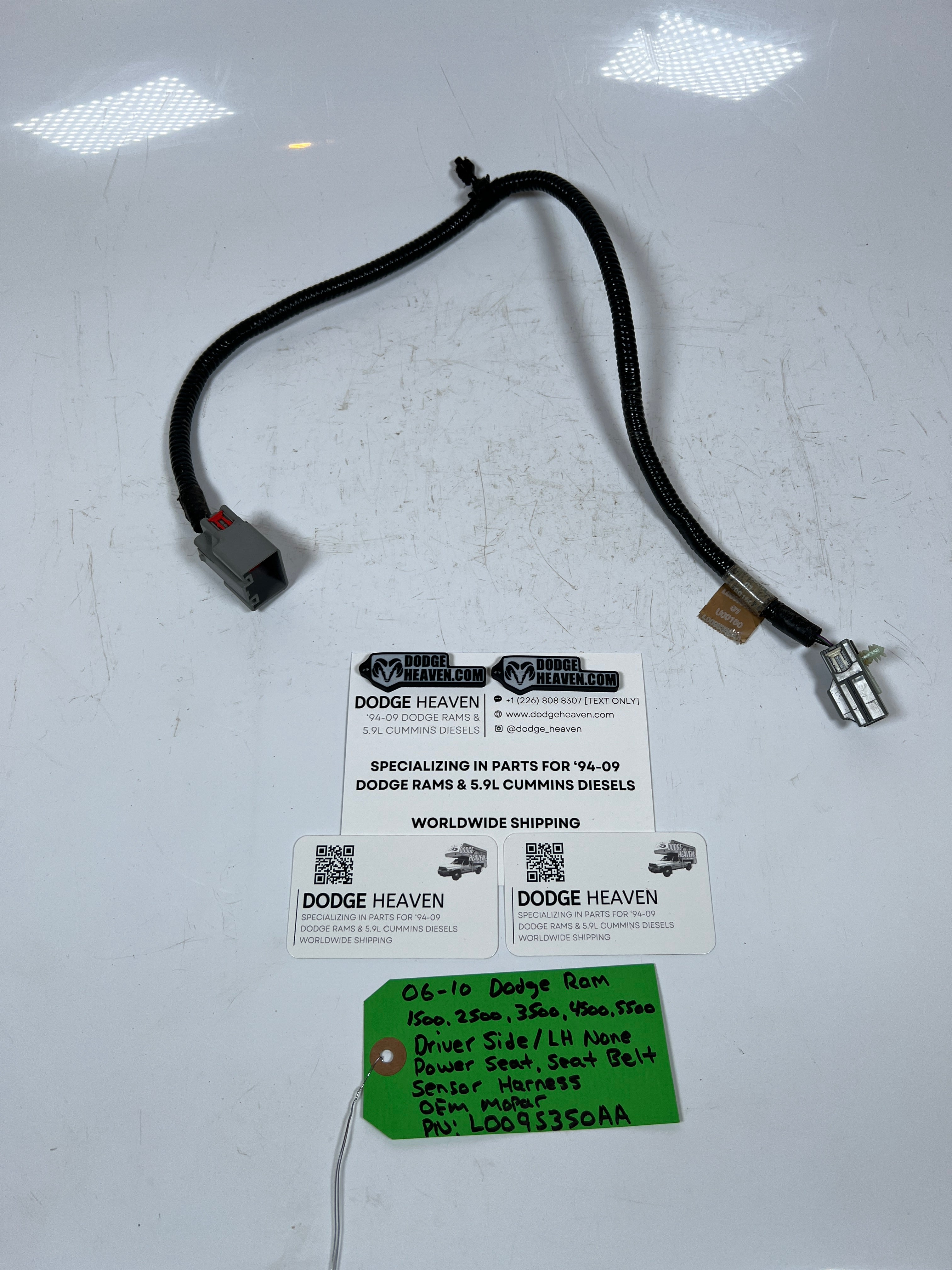 2006-2010 Dodge Ram 1500-5500 Driver Seat Belt Sensor Harness