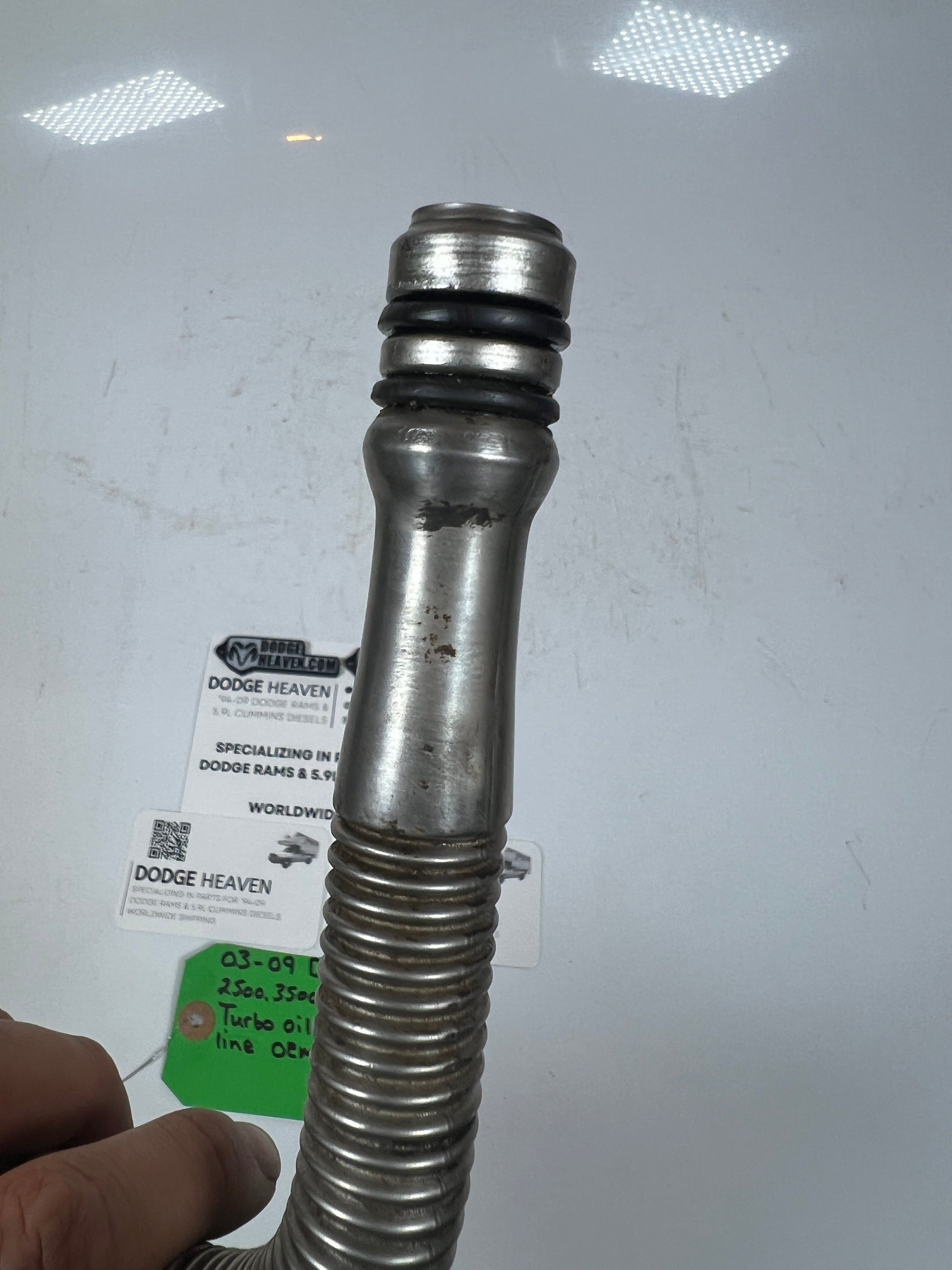2003-2007 Dodge Ram 5.9L Cummins Turbo Oil Drain Return Line