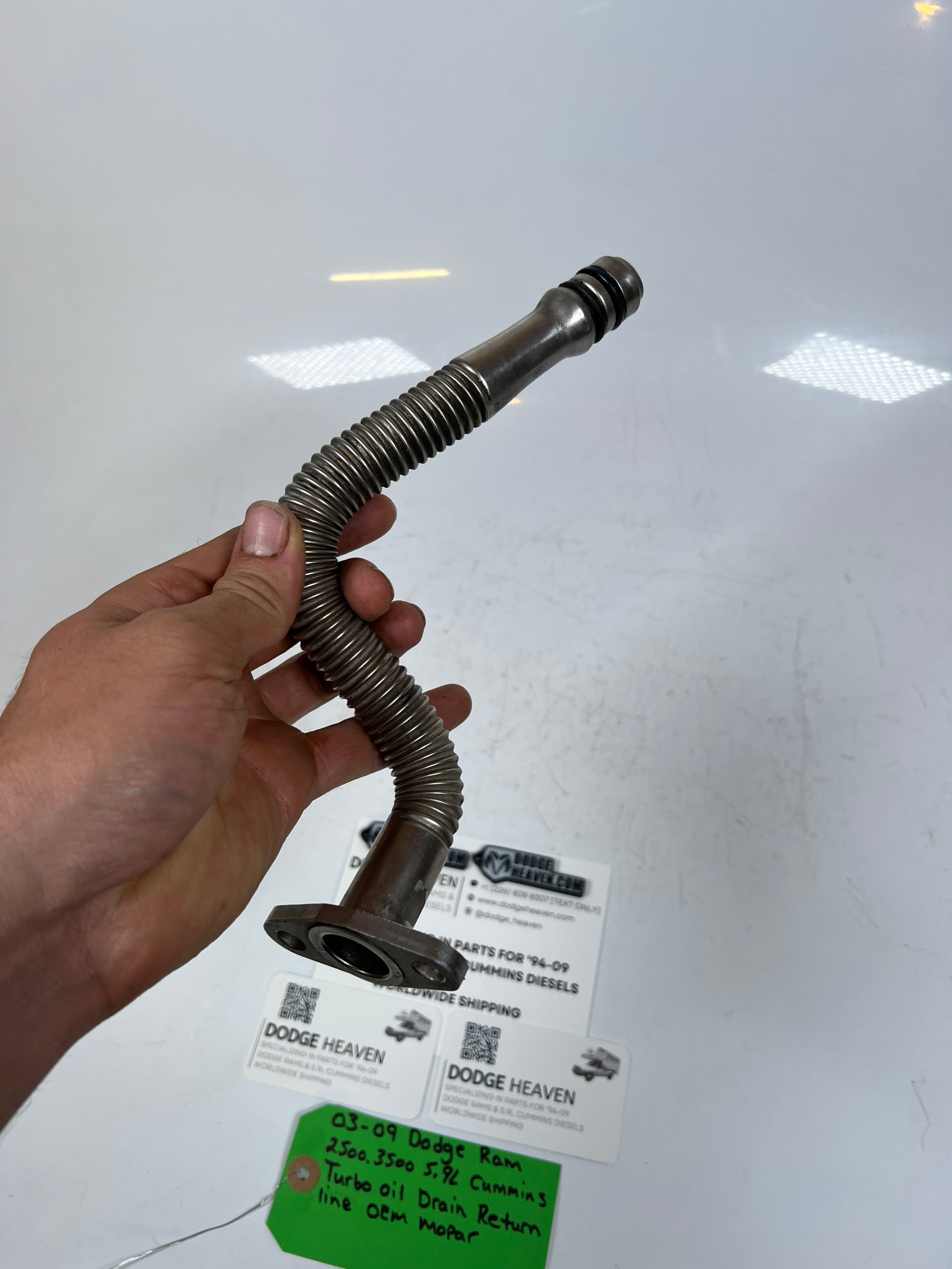 2003-2007 Dodge Ram 5.9L Cummins Turbo Oil Drain Return Line