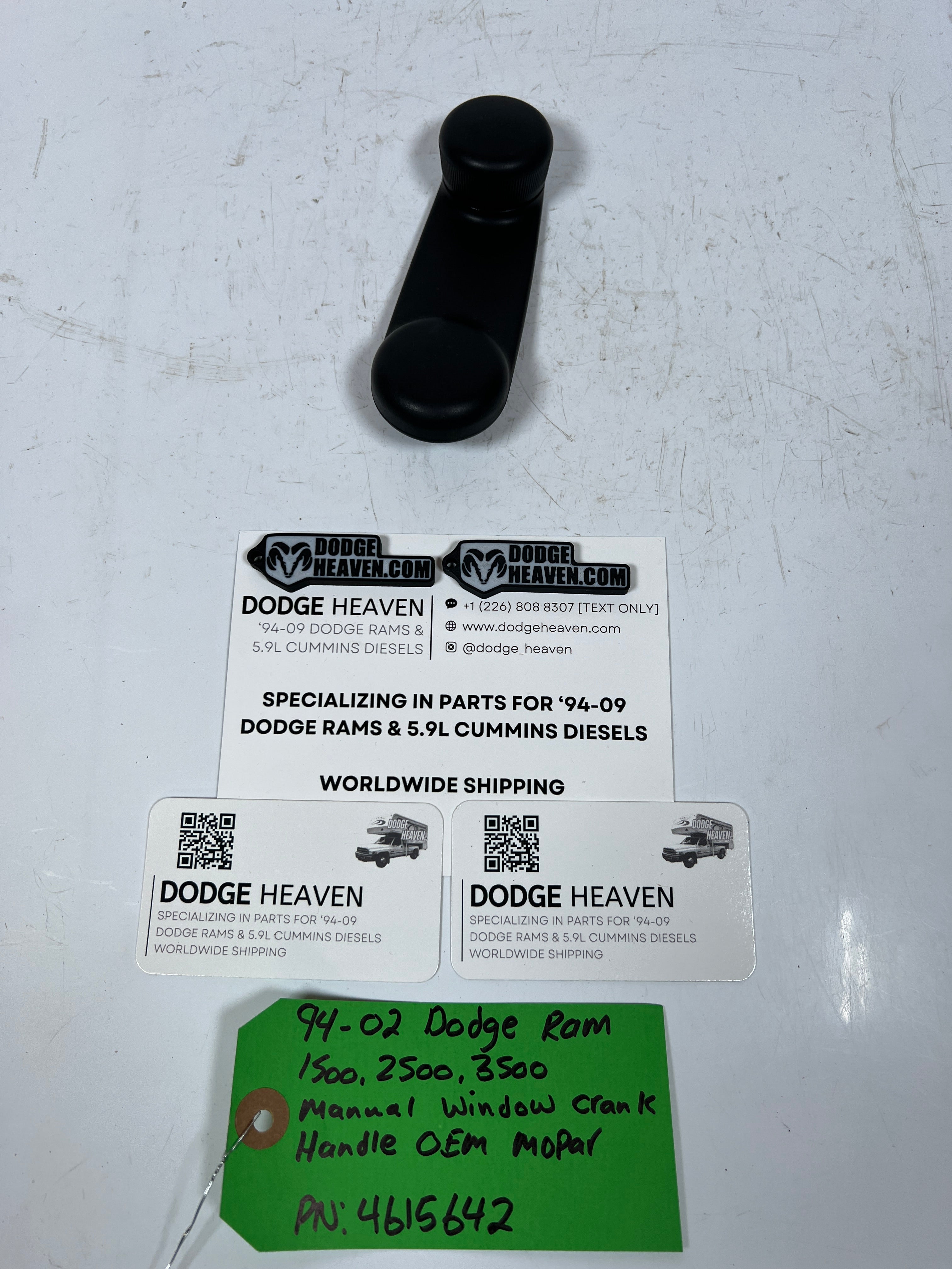 1994-2002 Dodge Ram 1500-3500 Manual Window Crank Handle