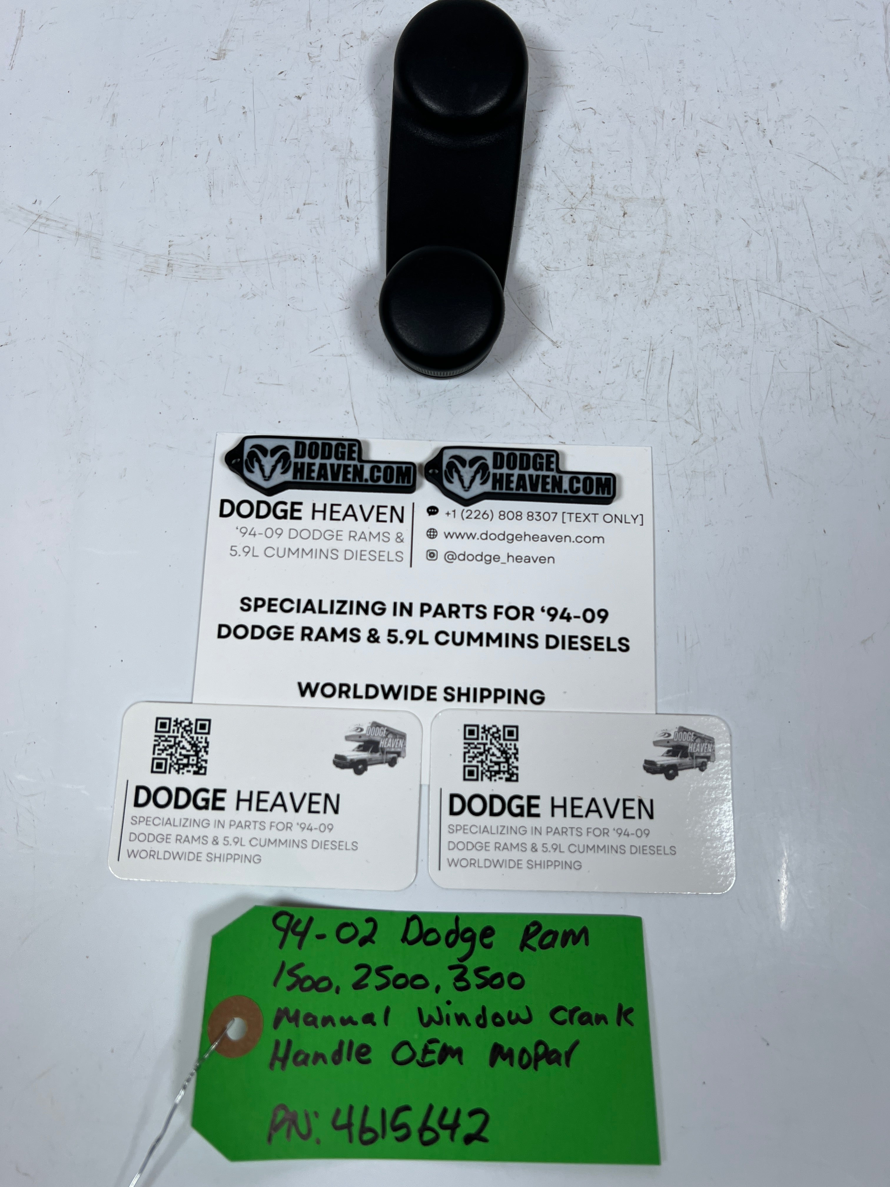 1994-2002 Dodge Ram 1500-3500 Manual Window Crank Handle