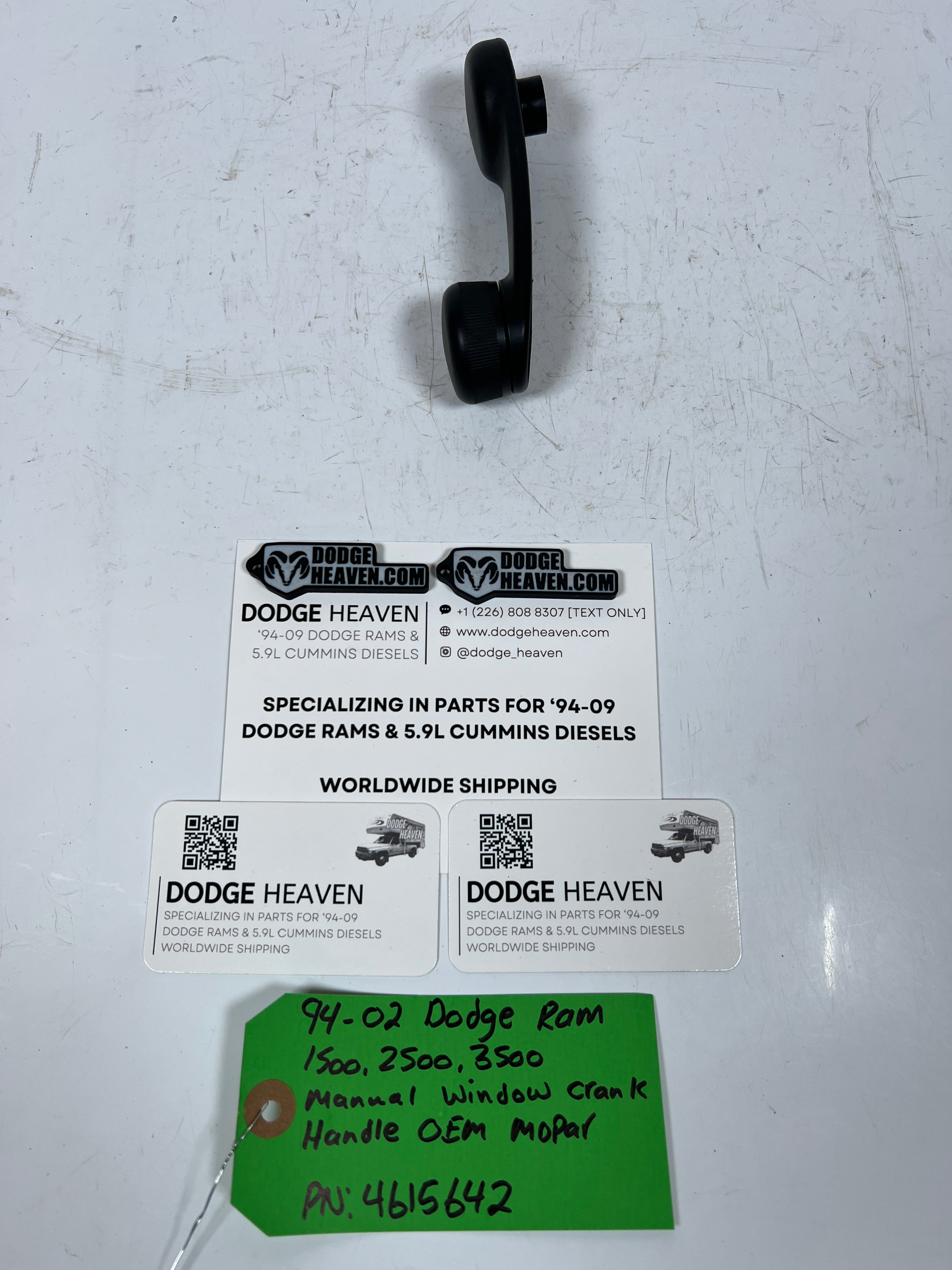 1994-2002 Dodge Ram 1500-3500 Manual Window Crank Handle