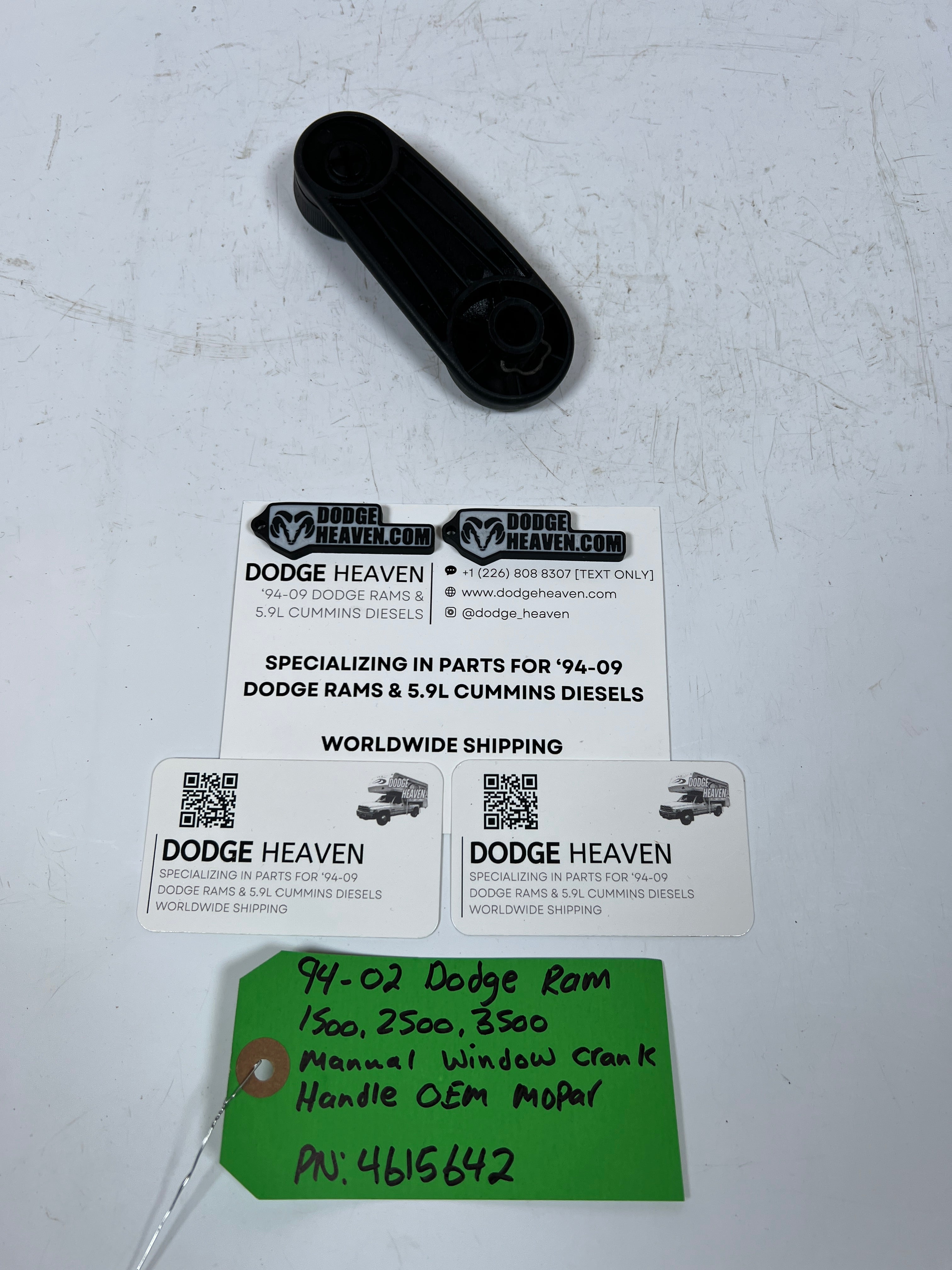 1994-2002 Dodge Ram 1500-3500 Manual Window Crank Handle