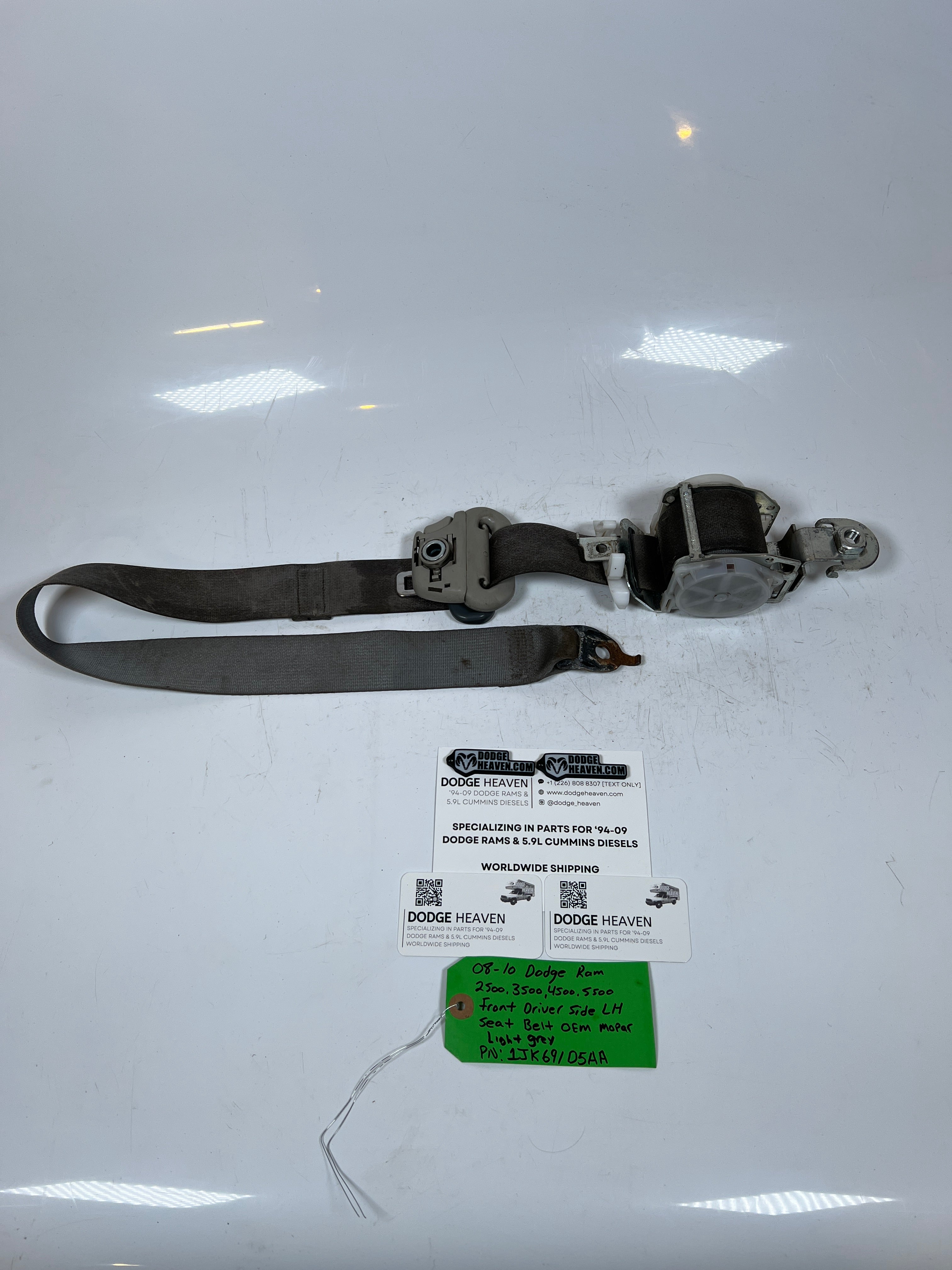 2008-2010 Dodge Ram 2500-5500 Front Driver Side LH Seat Belt