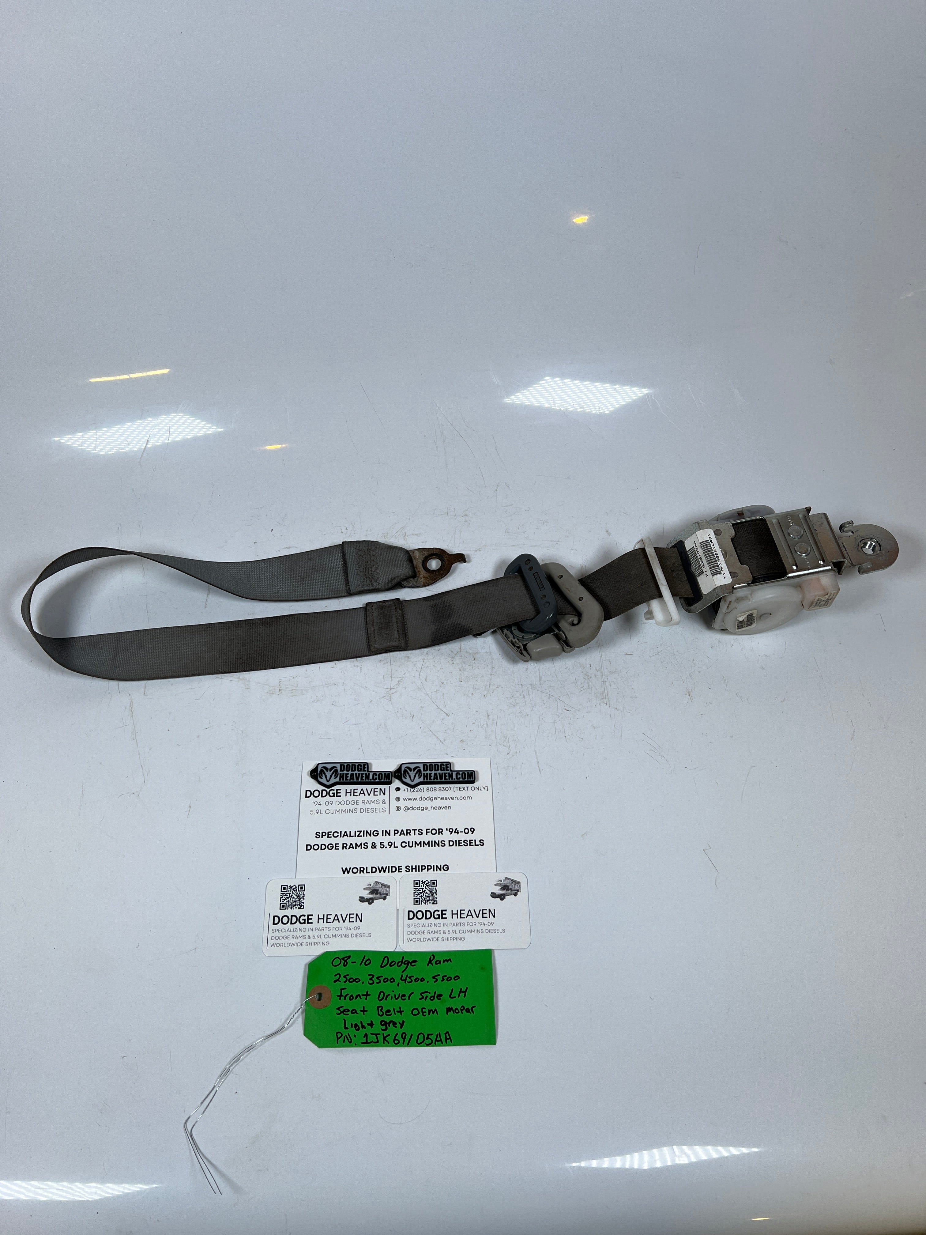 2008-2010 Dodge Ram 2500-5500 Front Driver Side LH Seat Belt