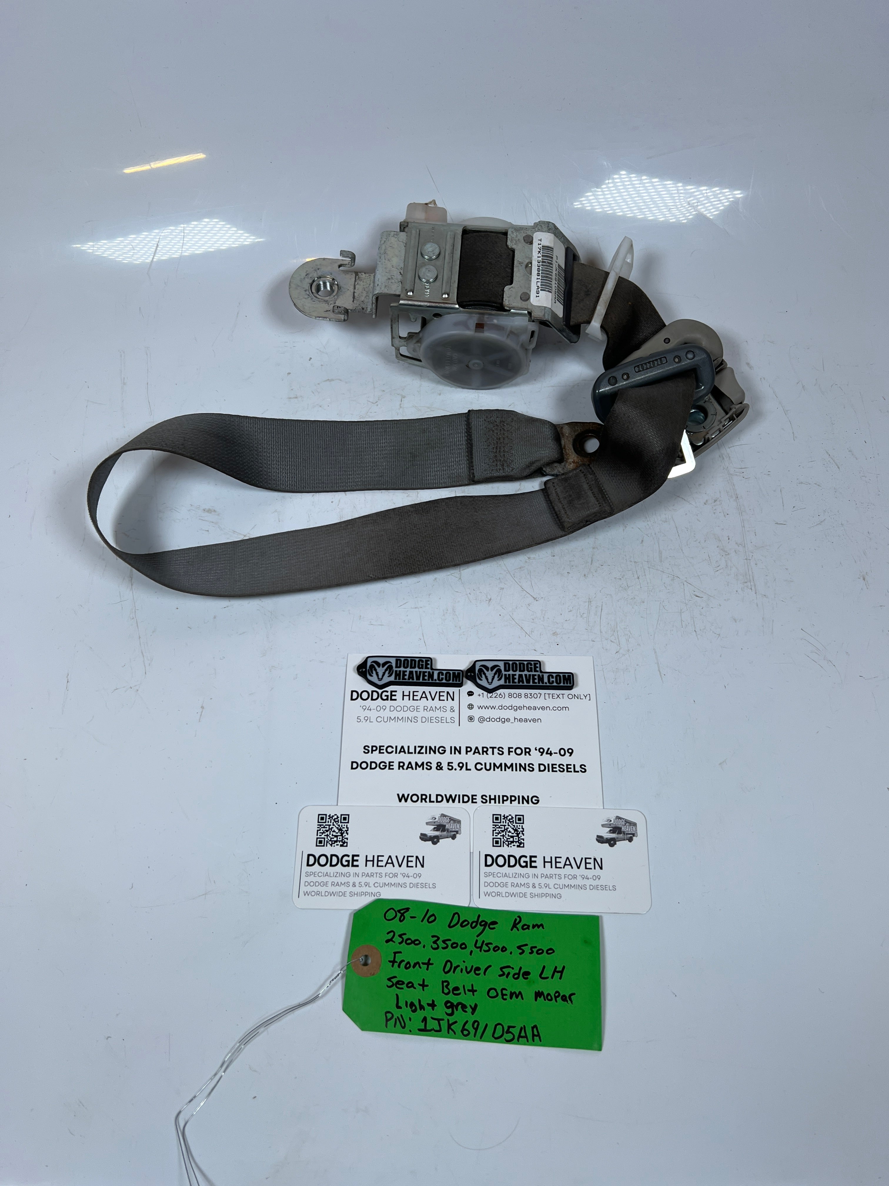 2008-2010 Dodge Ram 2500-5500 Front Driver Side LH Seat Belt