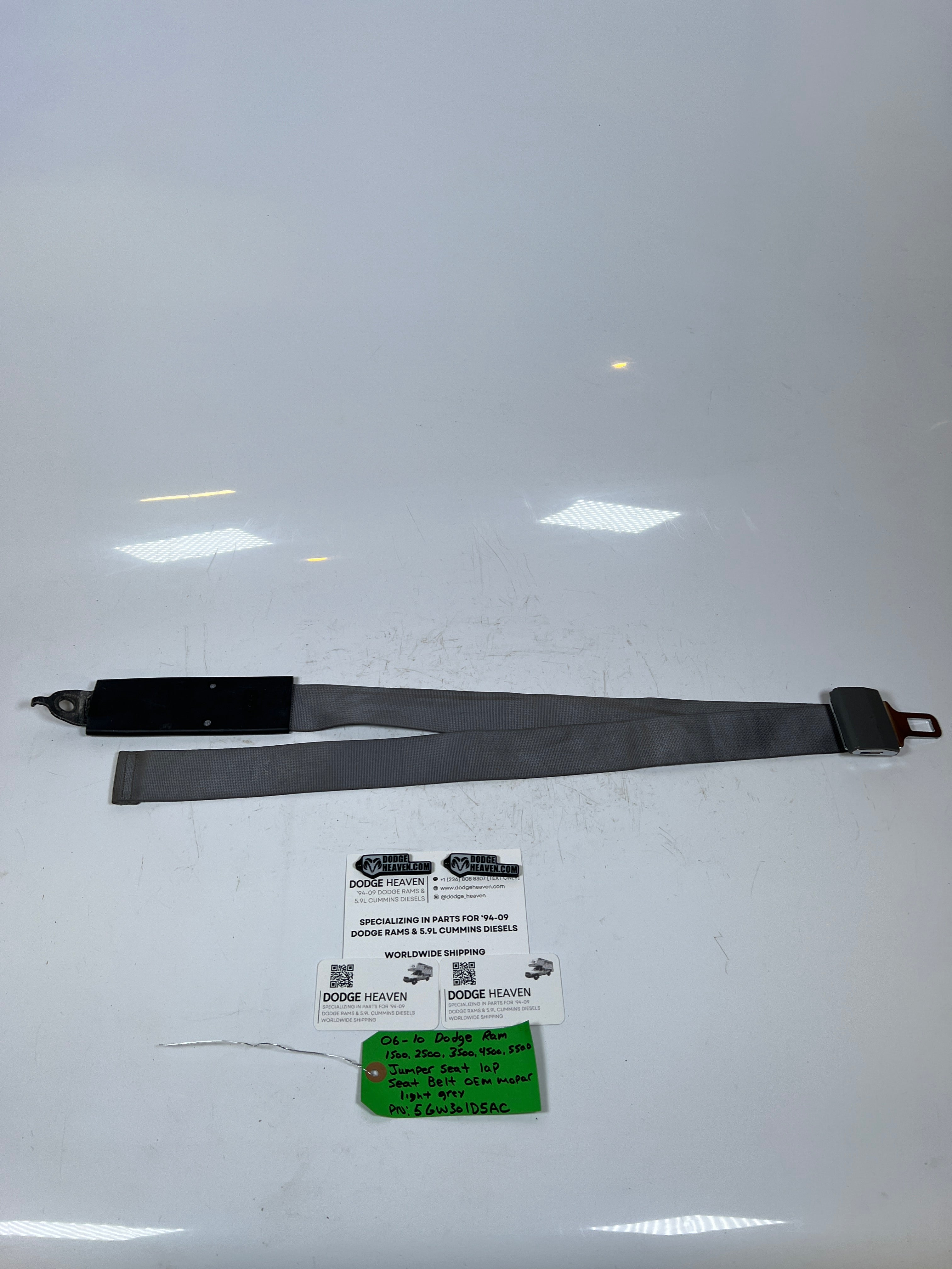 2006-2010 Dodge Ram Lap Seat Belt Center Jumper Seat