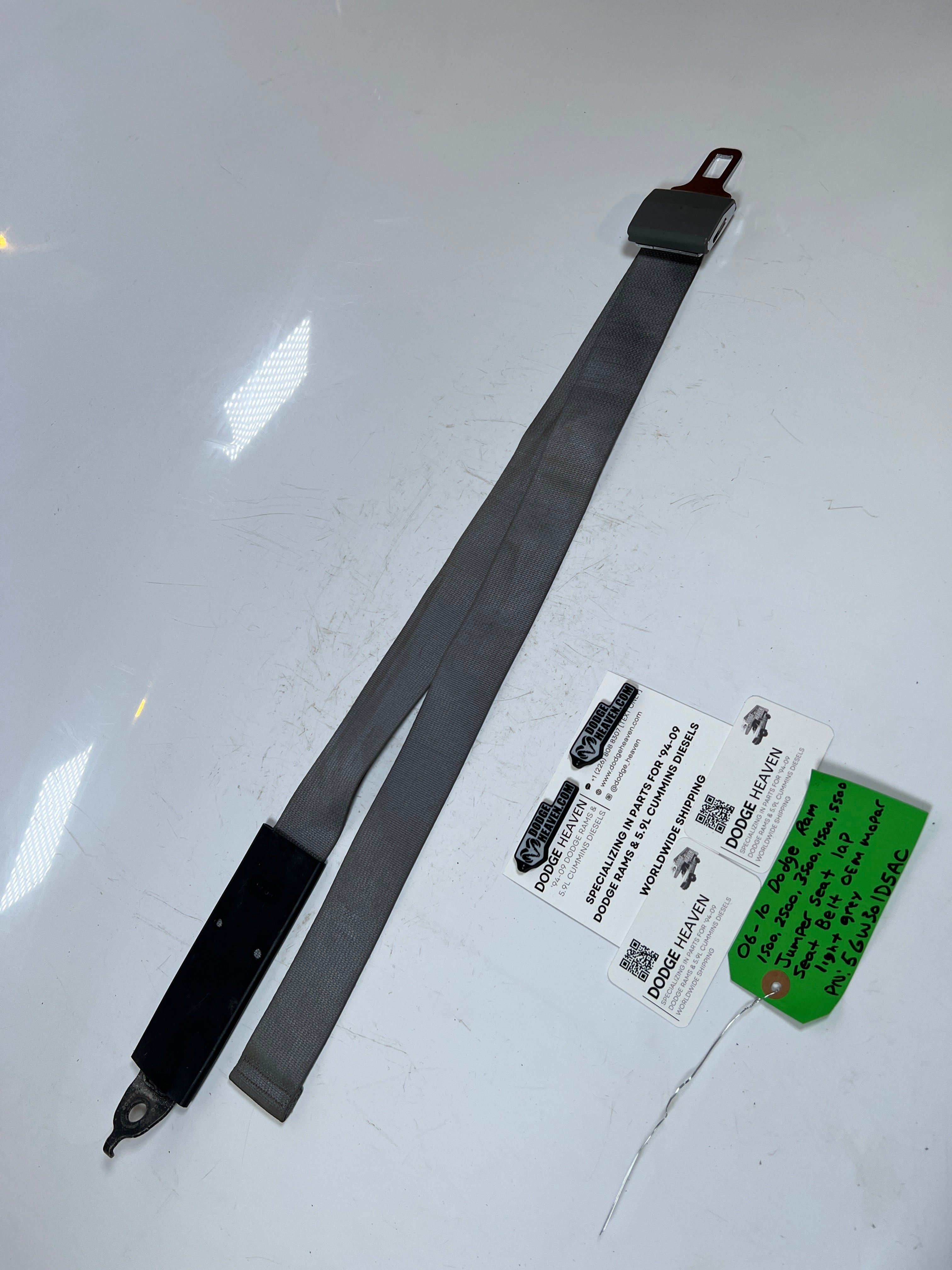 2006-2010 Dodge Ram Lap Seat Belt Center Jumper Seat