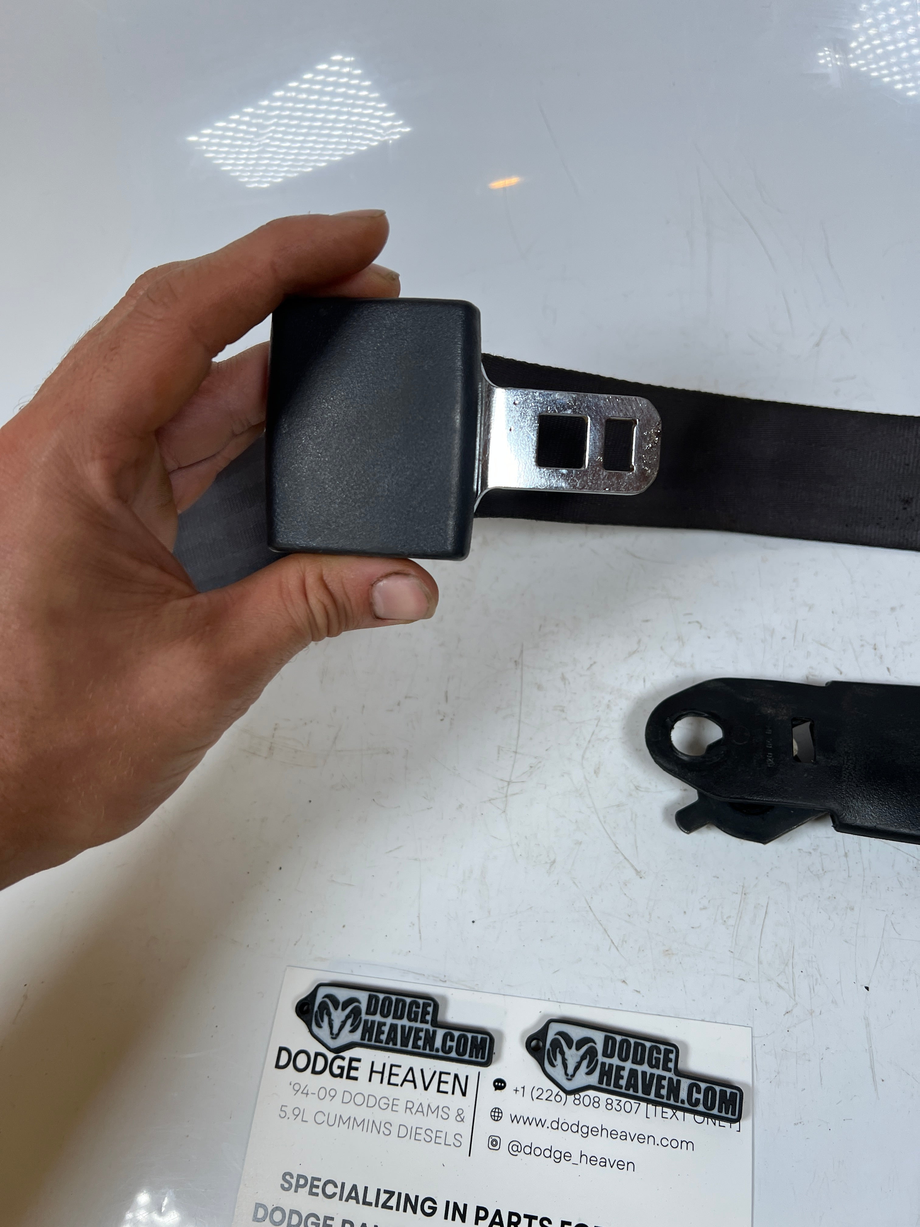 1998-2002 Dodge Ram Center Lap Seat Belt Jumper Seat