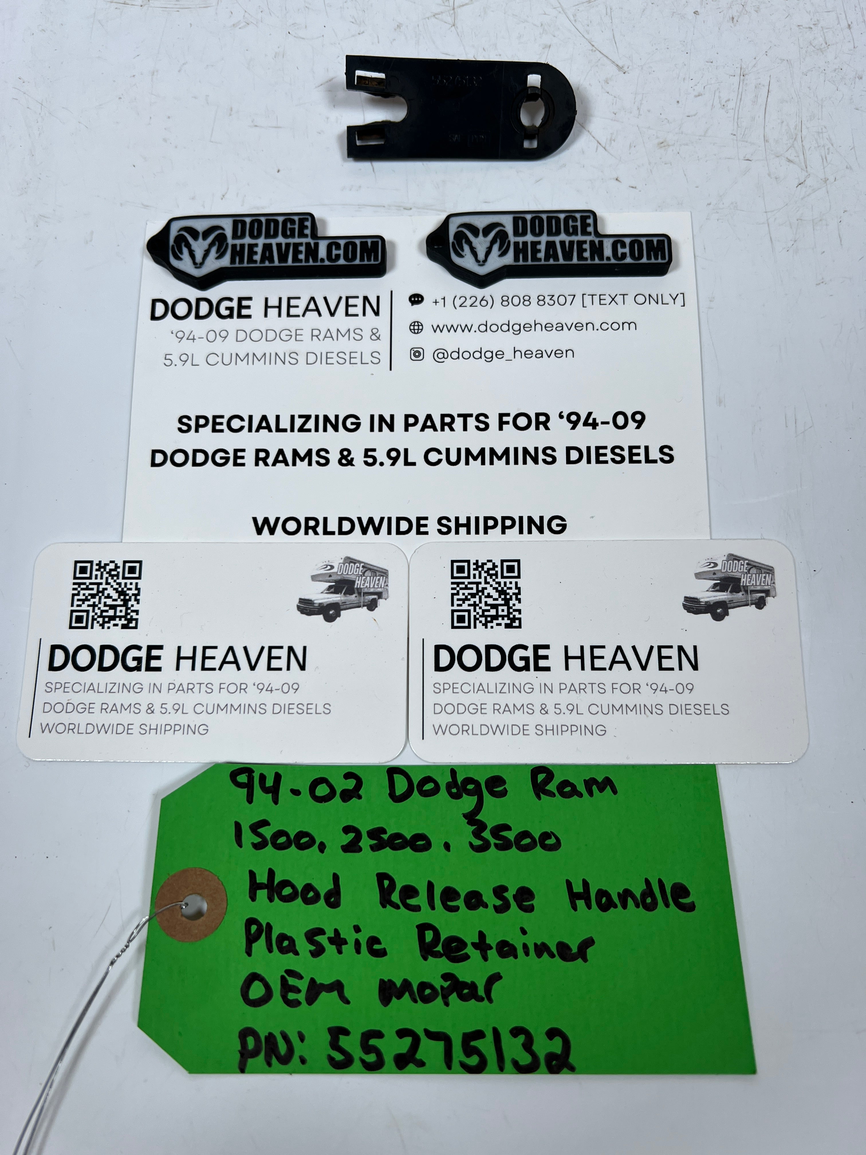 1994-2002 Dodge Ram Hood Release Handle Plastic Retainer