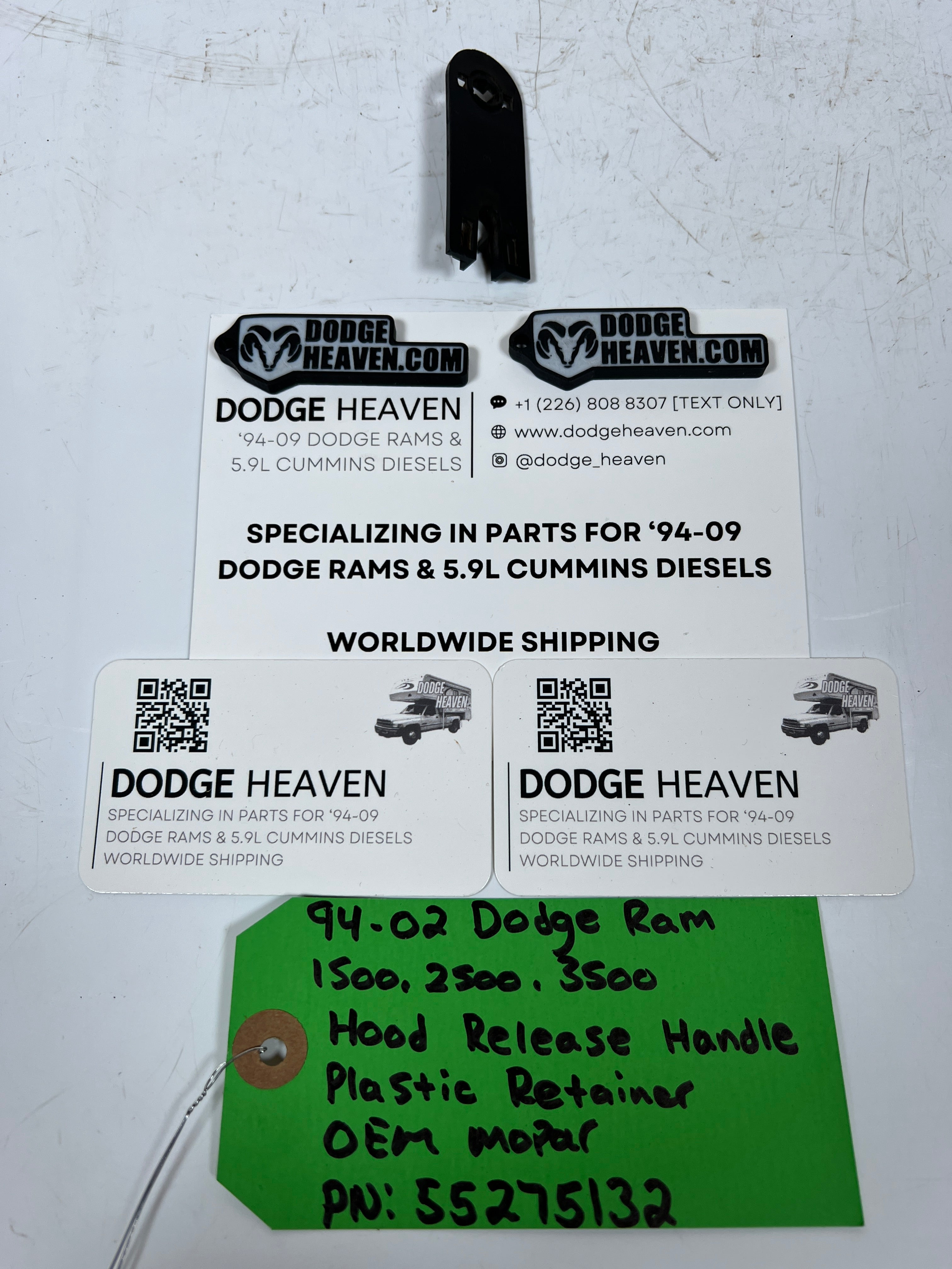 1994-2002 Dodge Ram Hood Release Handle Plastic Retainer