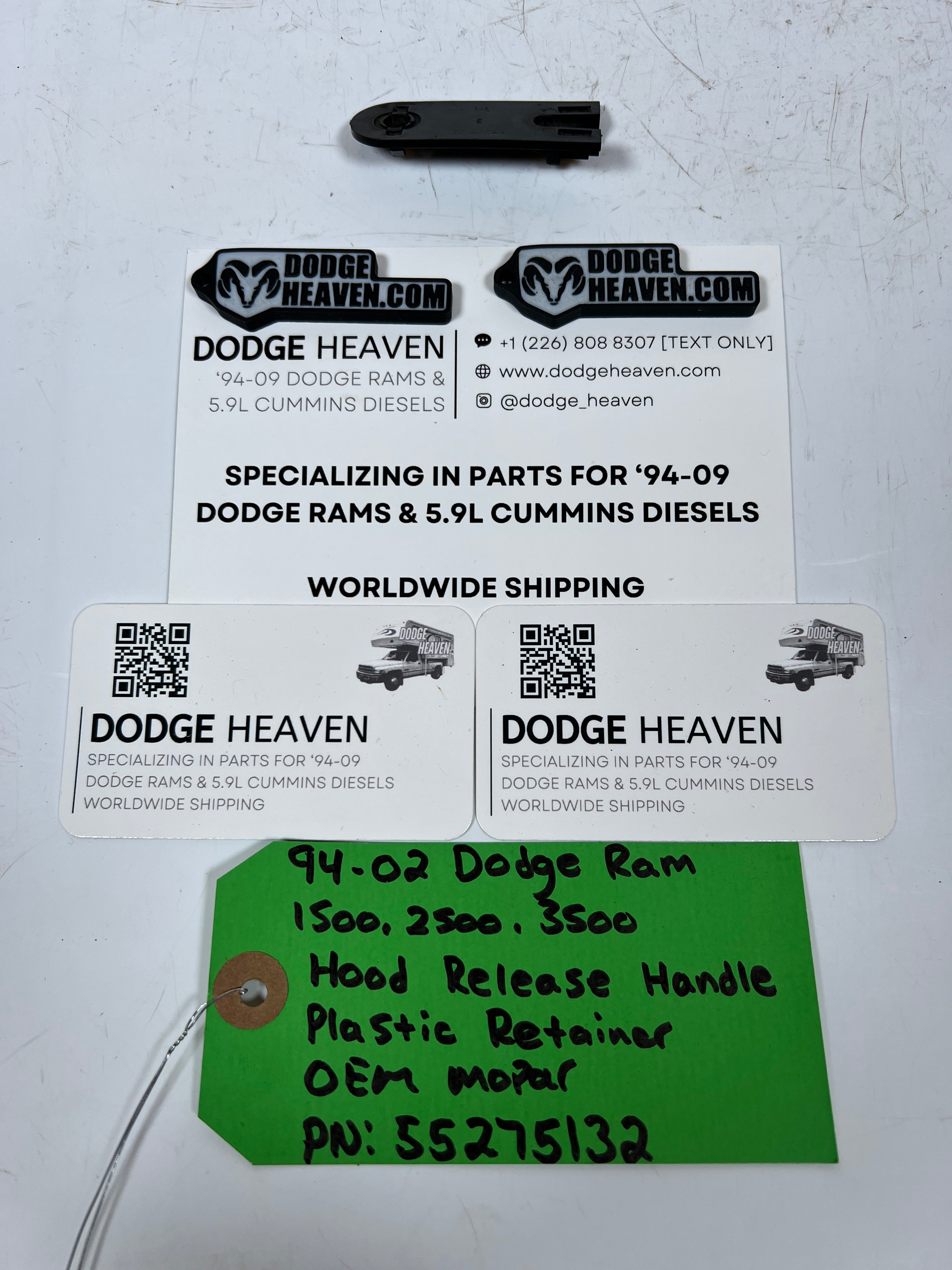 1994-2002 Dodge Ram Hood Release Handle Plastic Retainer