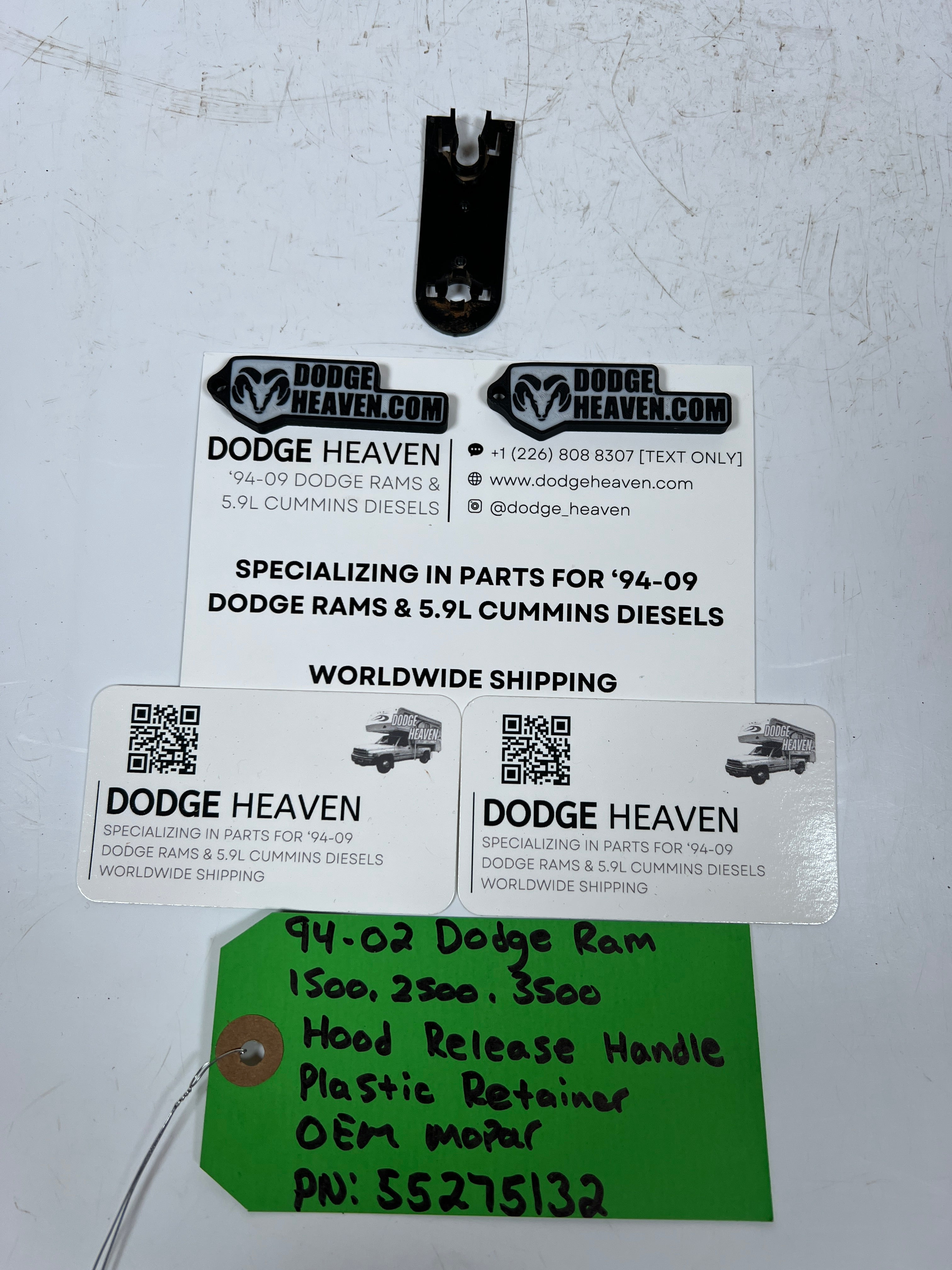 1994-2002 Dodge Ram Hood Release Handle Plastic Retainer