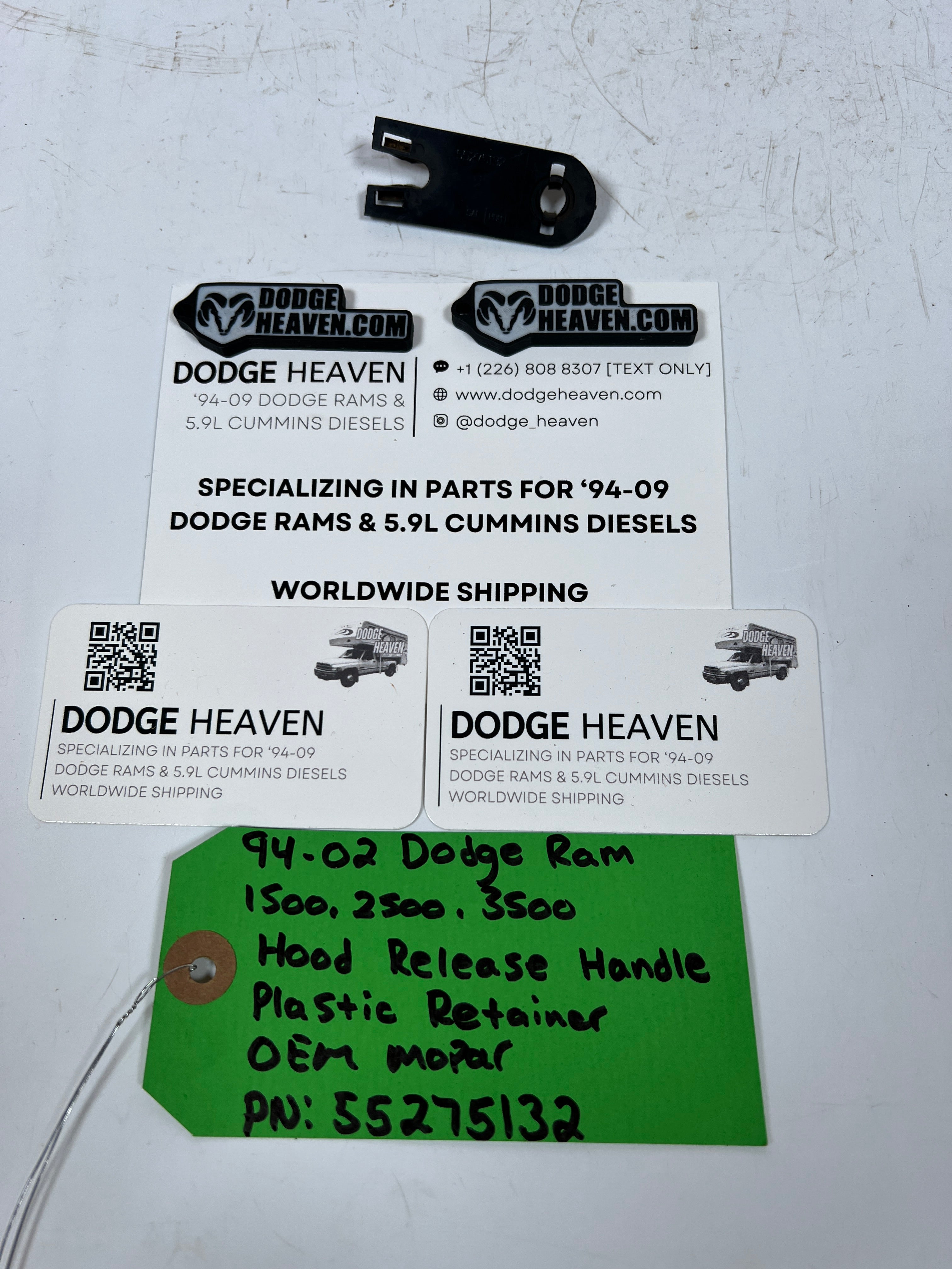 1994-2002 Dodge Ram Hood Release Handle Plastic Retainer