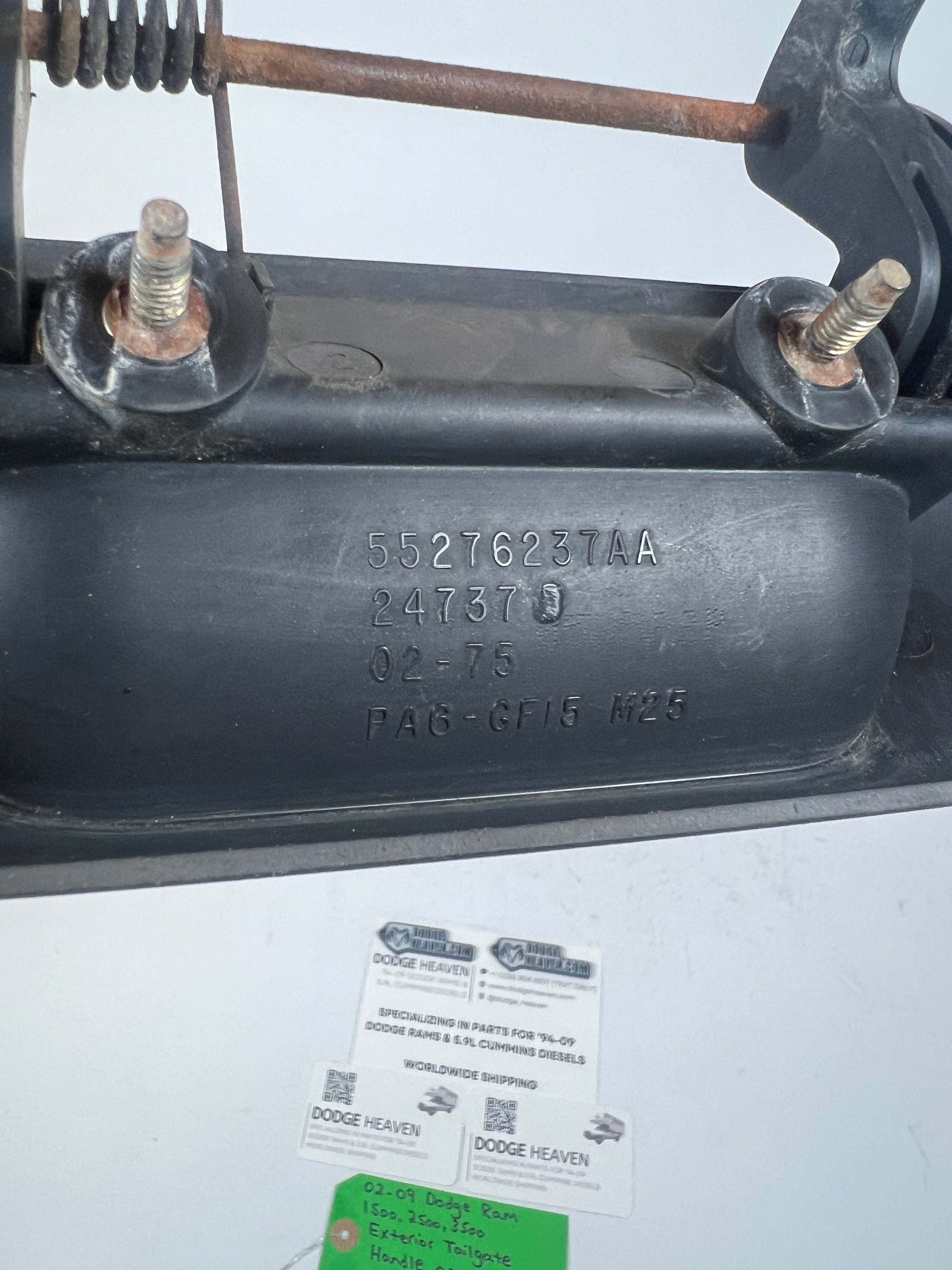 2002-2009 Dodge Ram Exterior Tailgate Handle