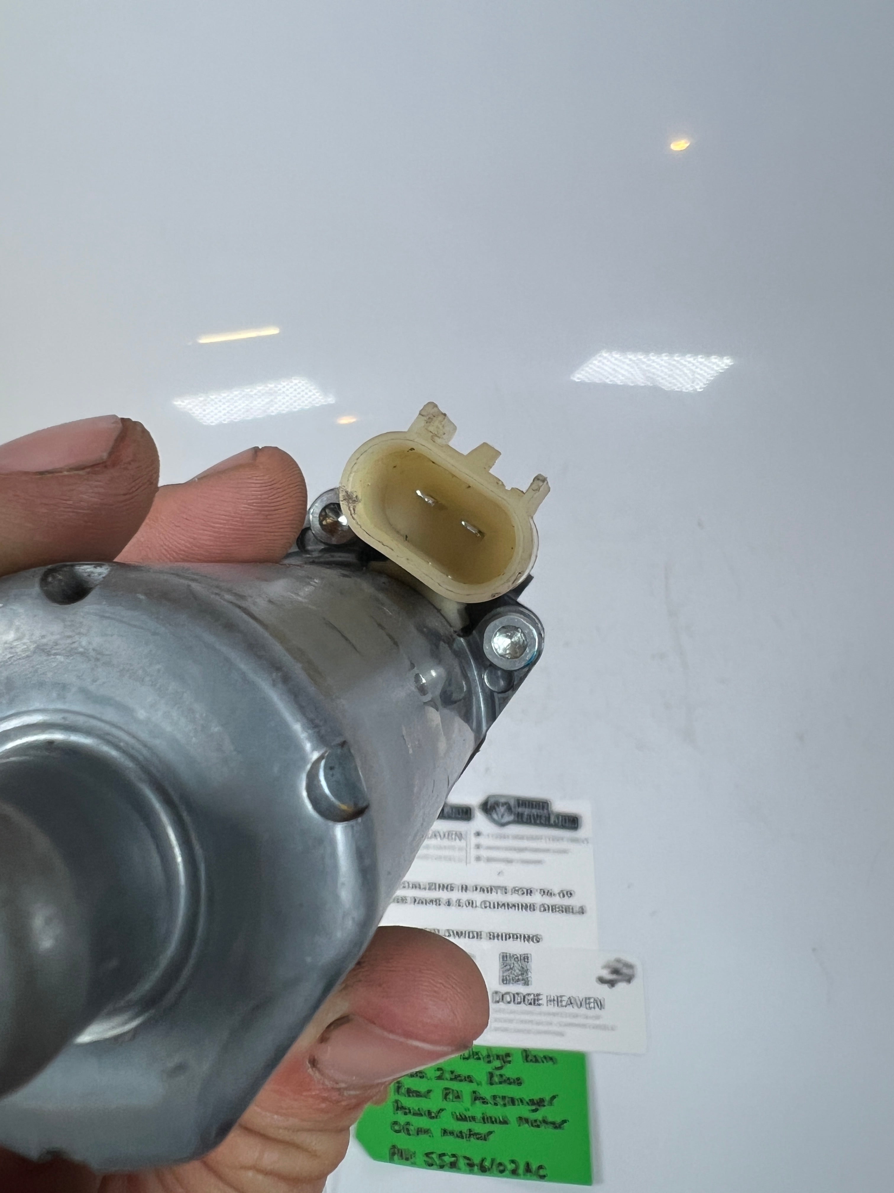 2002-2009 Dodge Ram Rear RH Passenger Power Window Motor