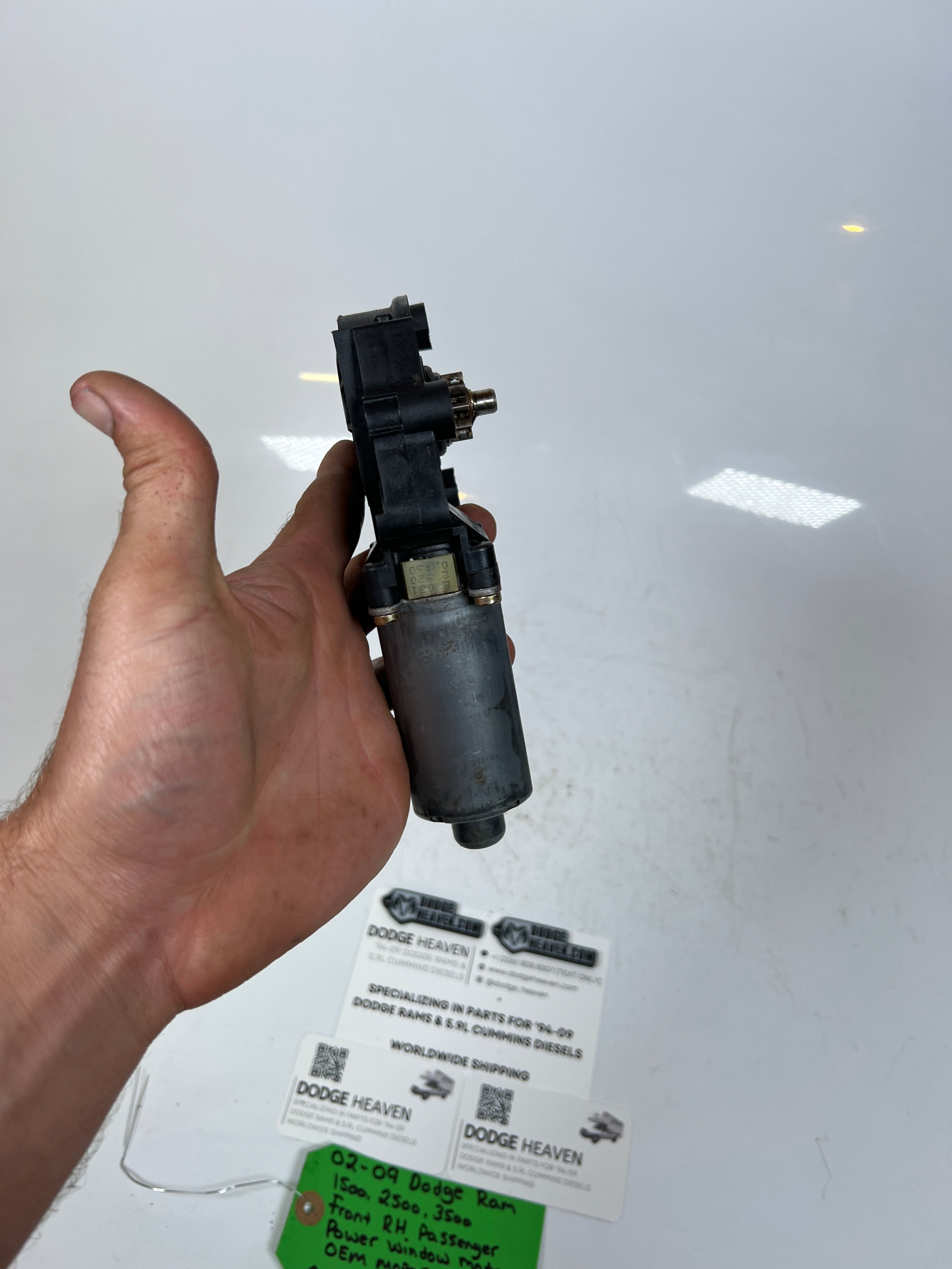 2002-2009 Dodge Ram Front RH Passenger Power Window Motor