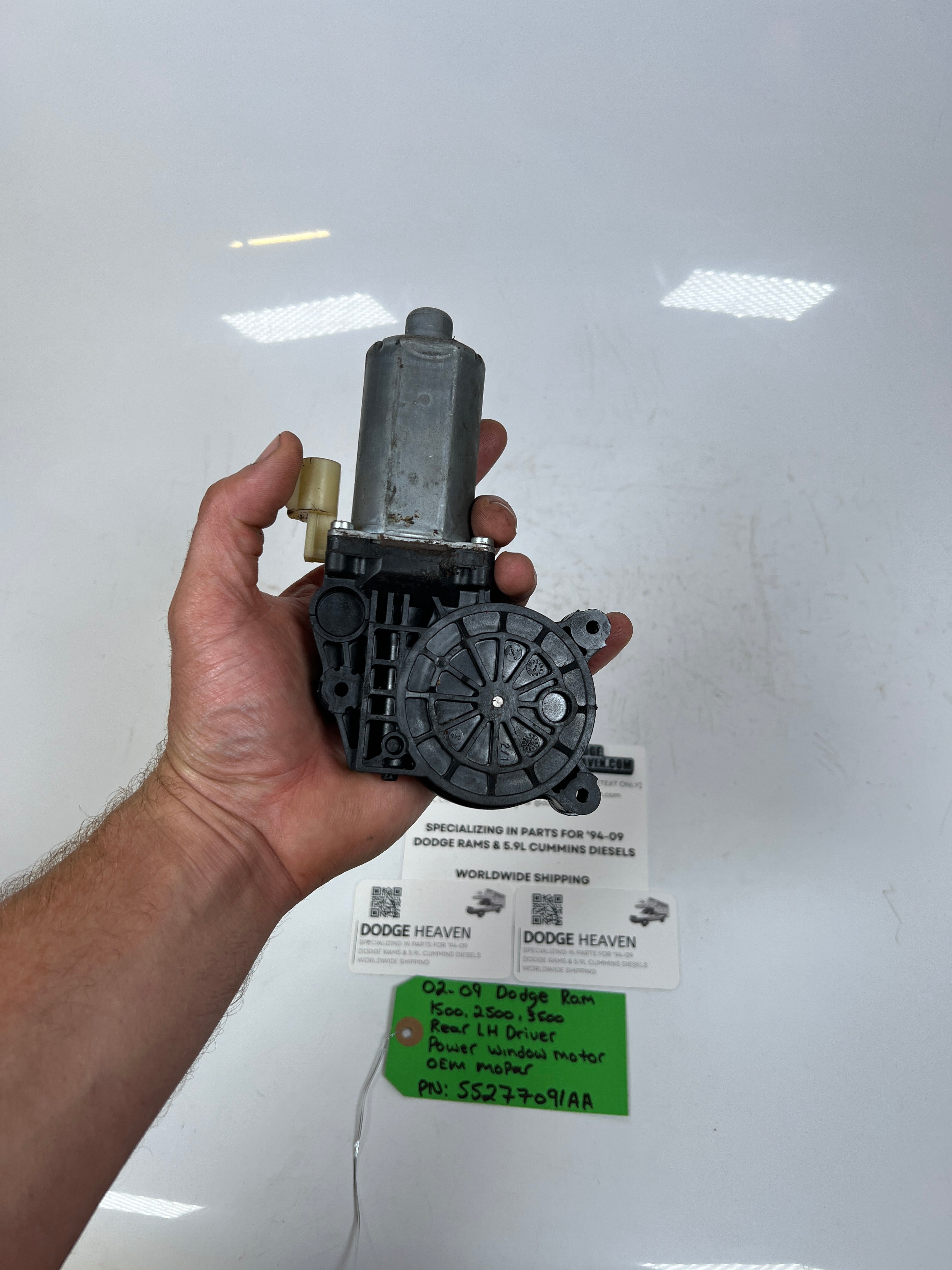 2002-2009 Dodge Ram Rear LH Driver Power Window Motor