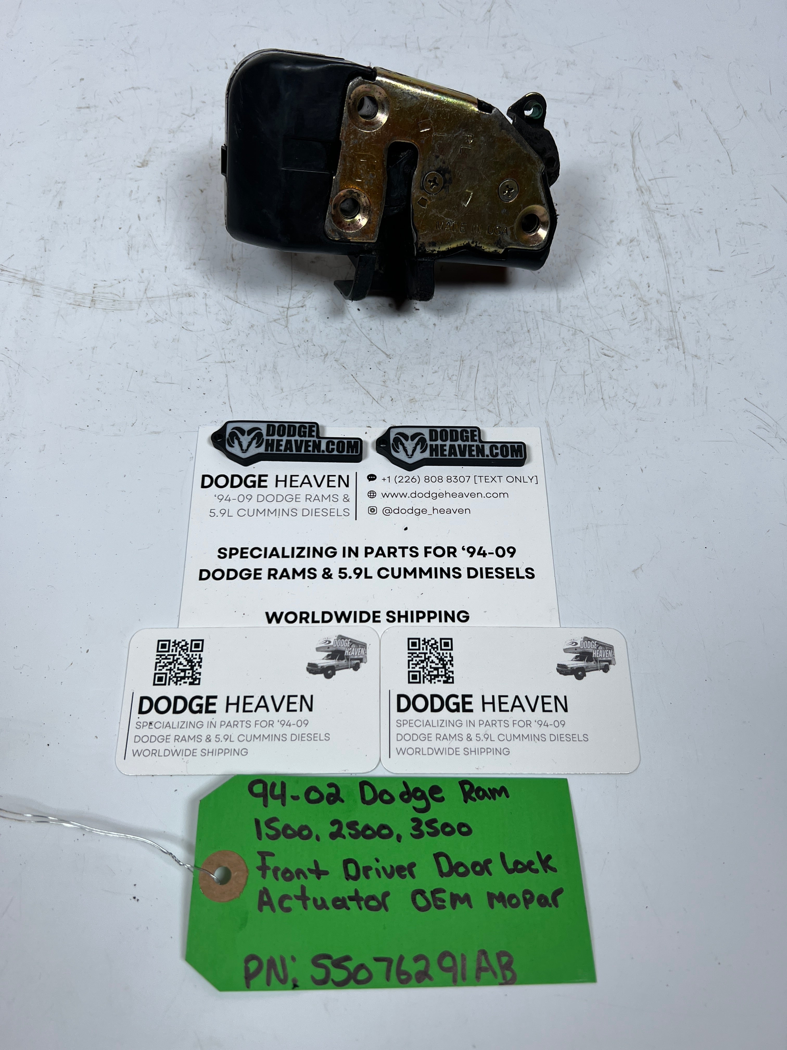 1994-2002 Dodge Ram Front Driver LH Door Lock Actuator