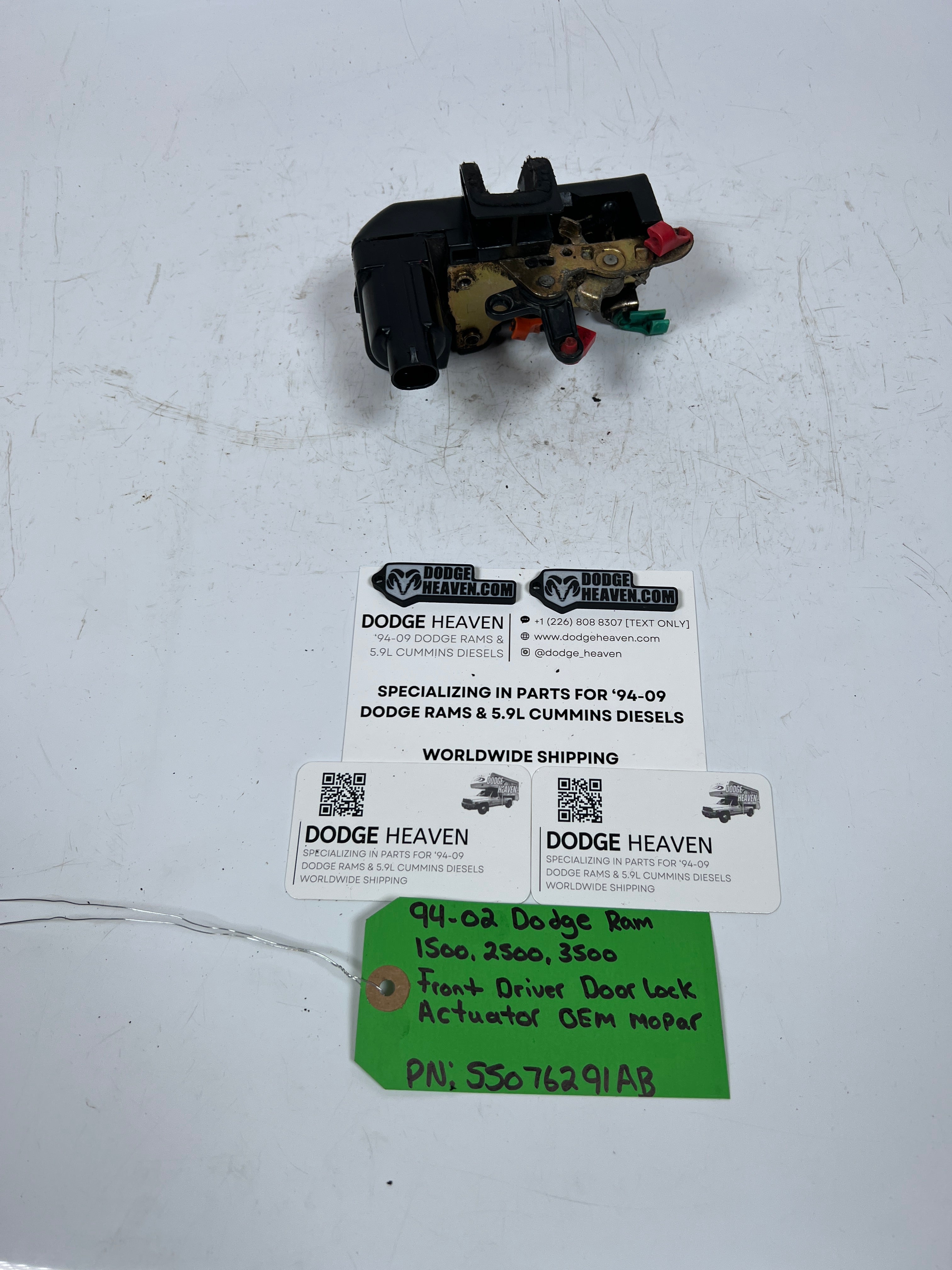 1994-2002 Dodge Ram Front Driver LH Door Lock Actuator