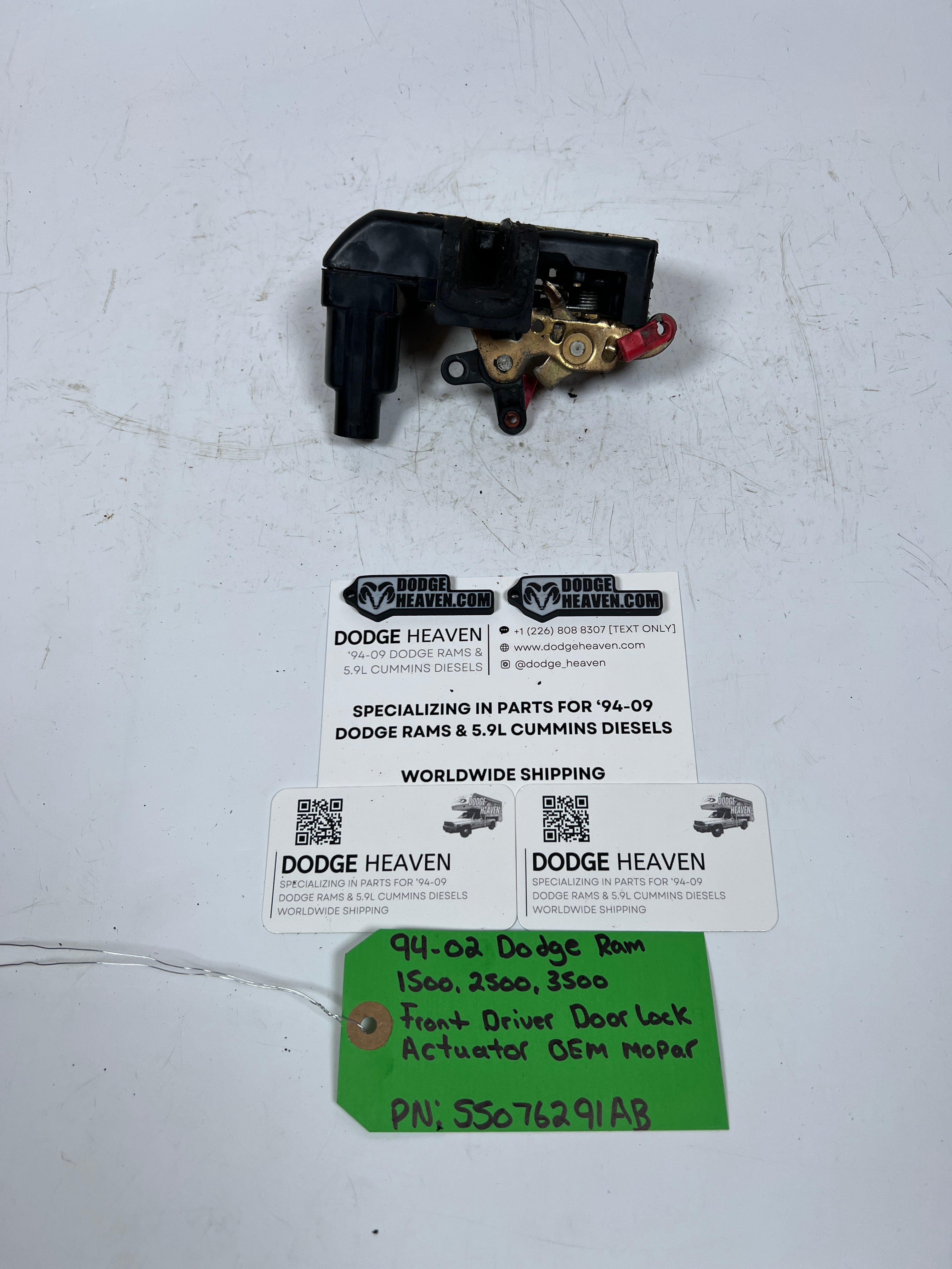 1994-2002 Dodge Ram Front Driver LH Door Lock Actuator