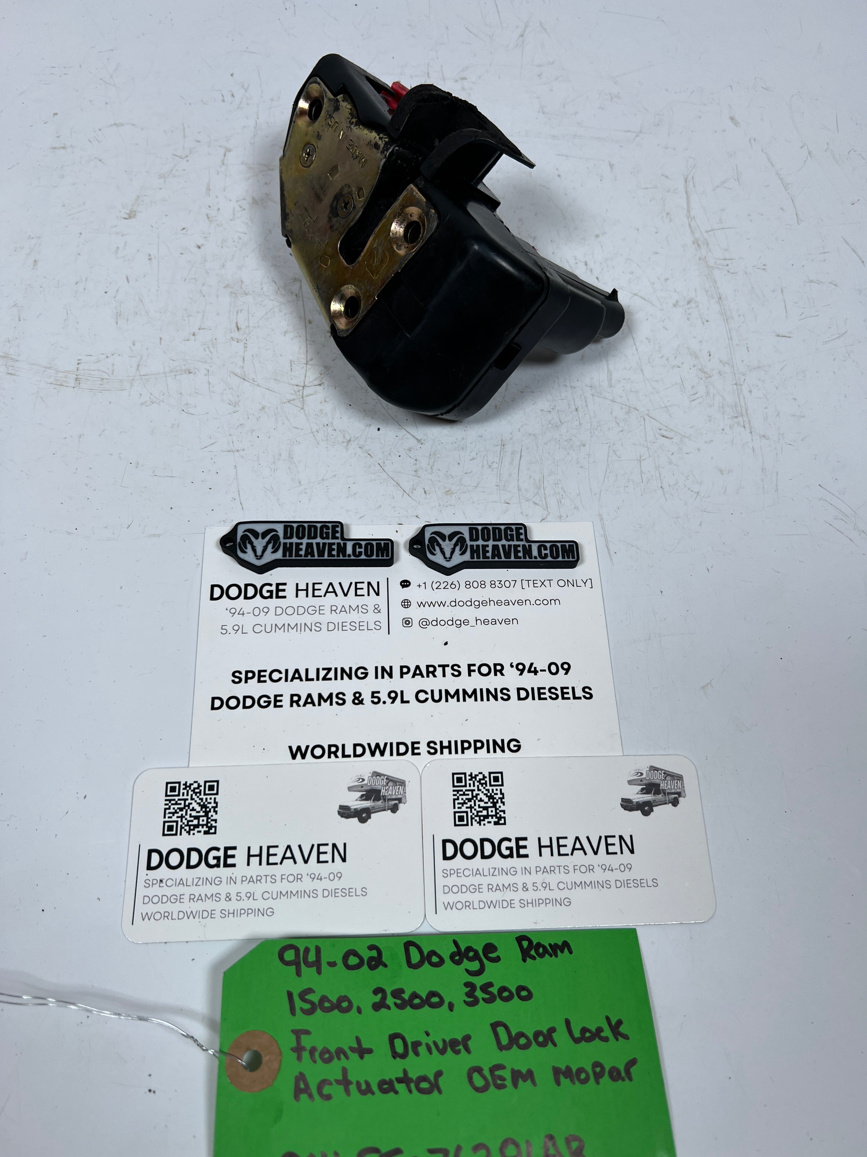1994-2002 Dodge Ram Front Driver LH Door Lock Actuator