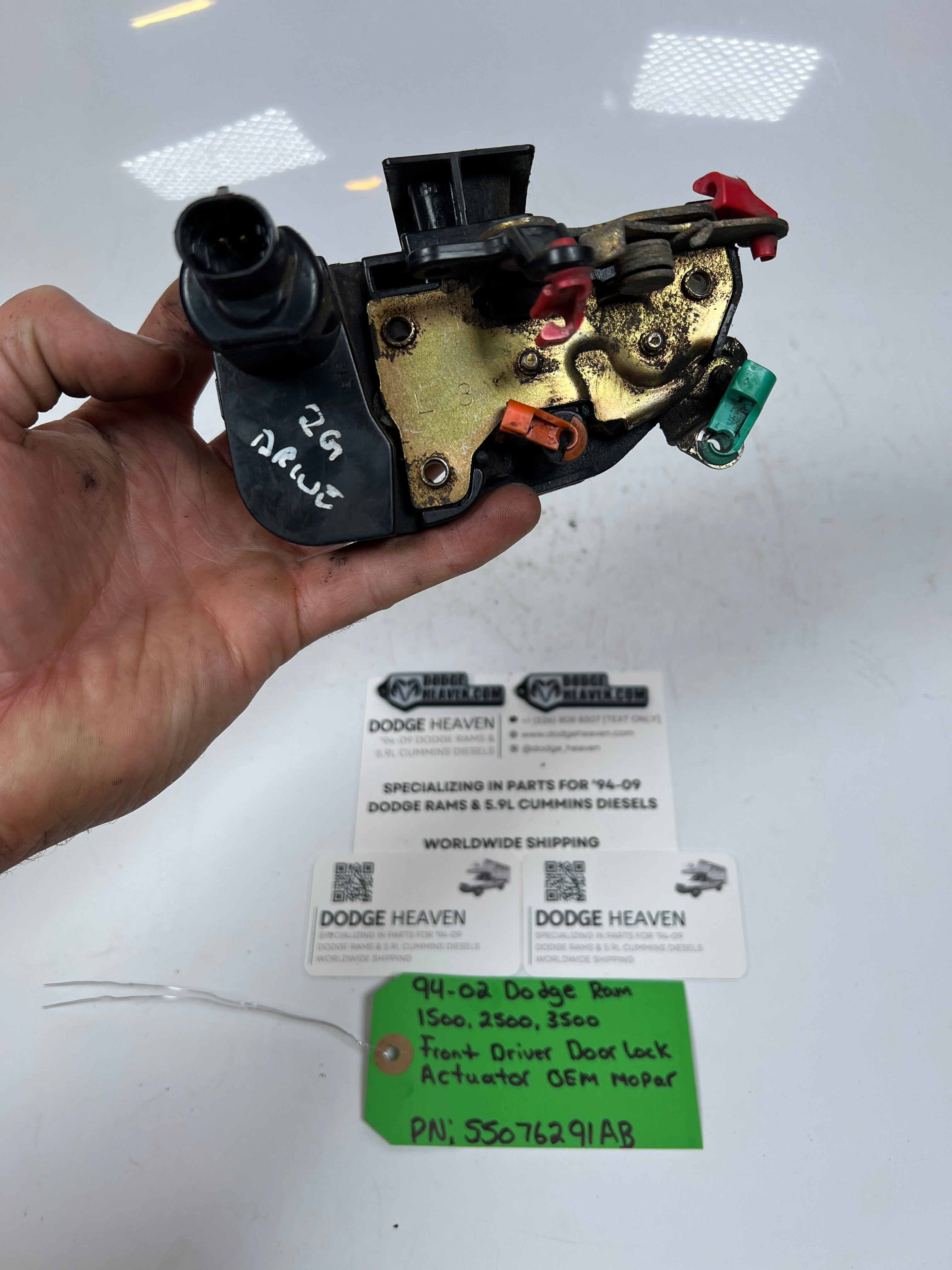 1994-2002 Dodge Ram Front Driver LH Door Lock Actuator