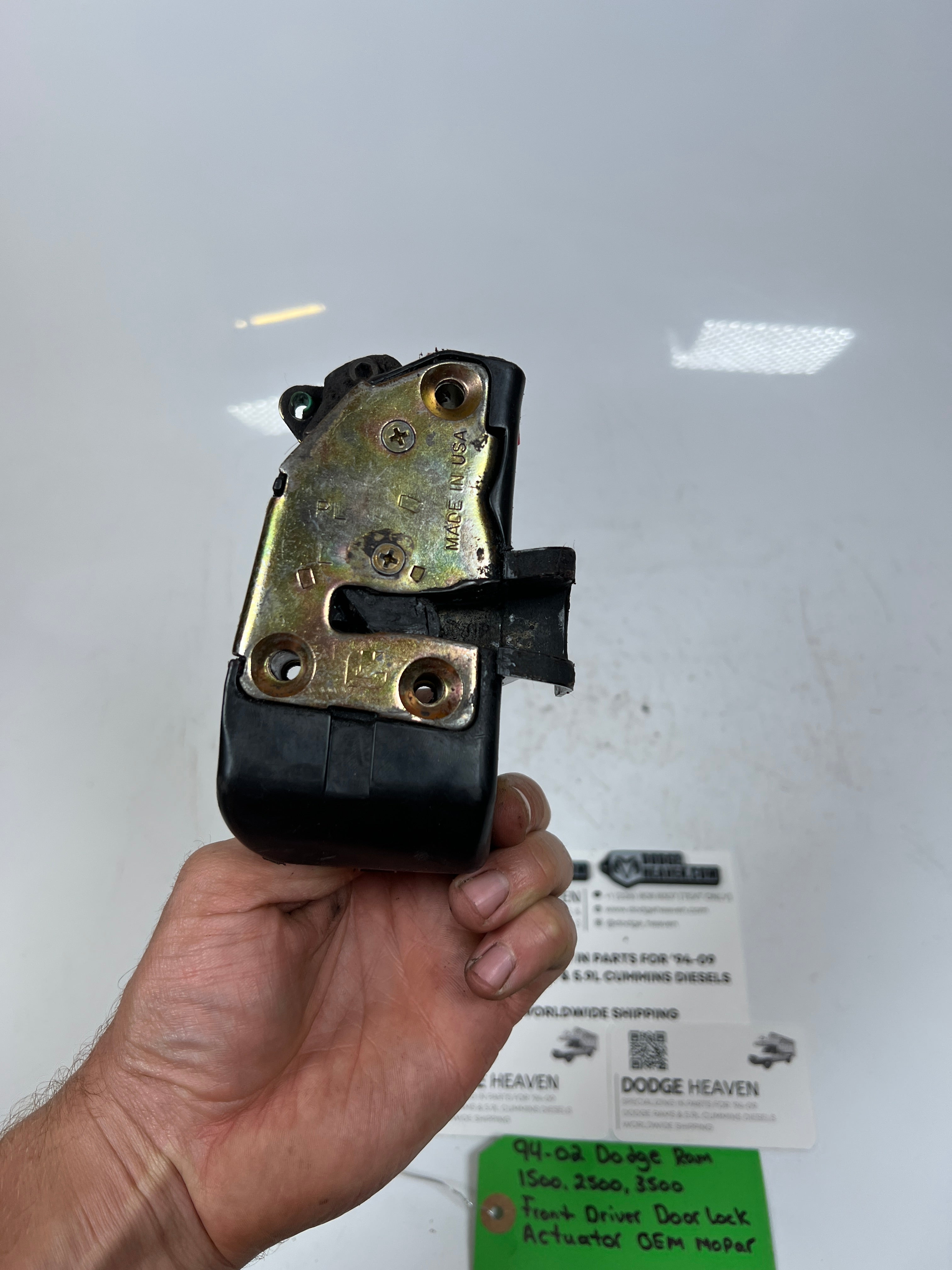 1994-2002 Dodge Ram Front Driver LH Door Lock Actuator