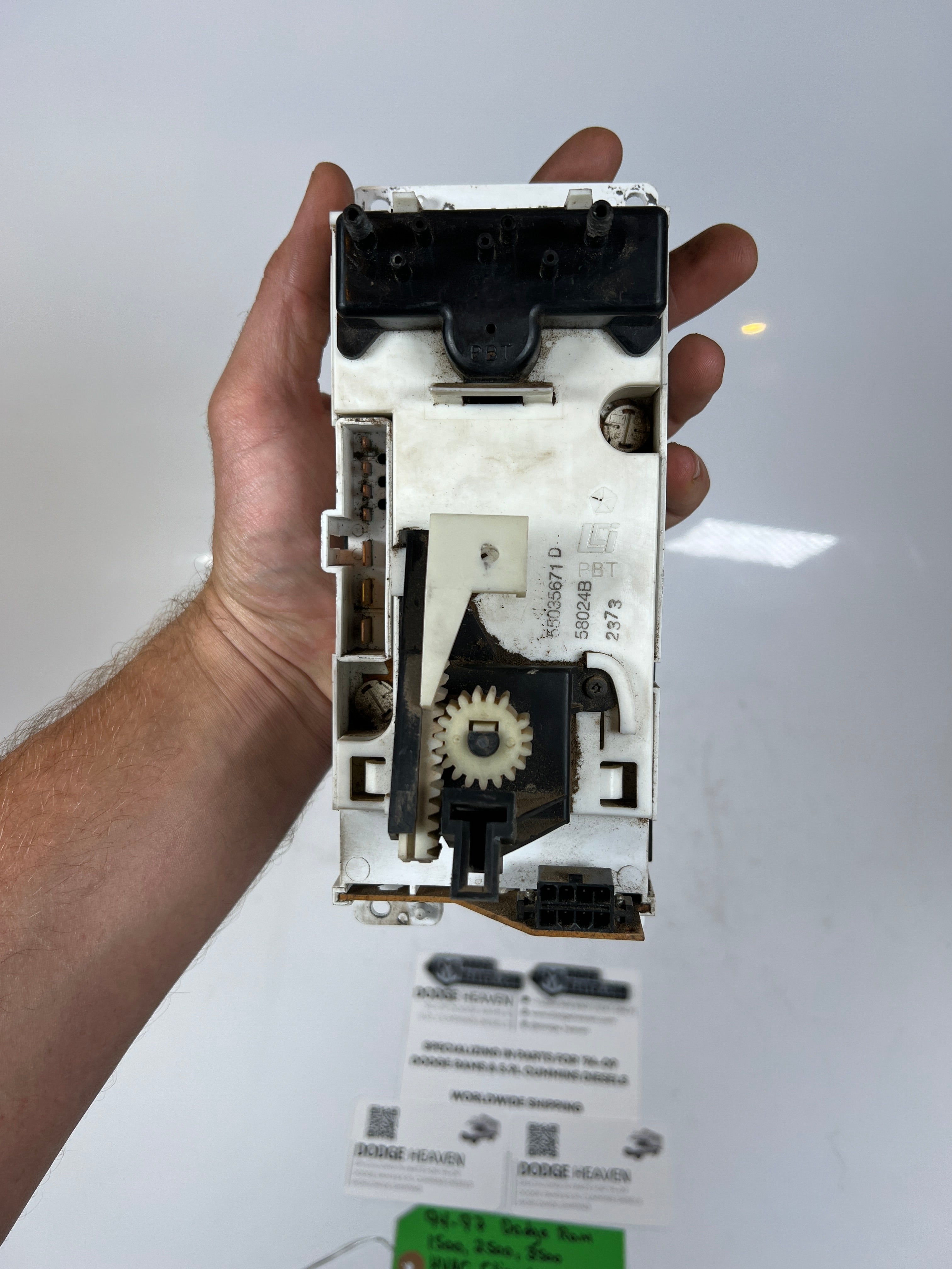 1994-1997 Dodge Ram HVAC Climate Control Heat Without AC