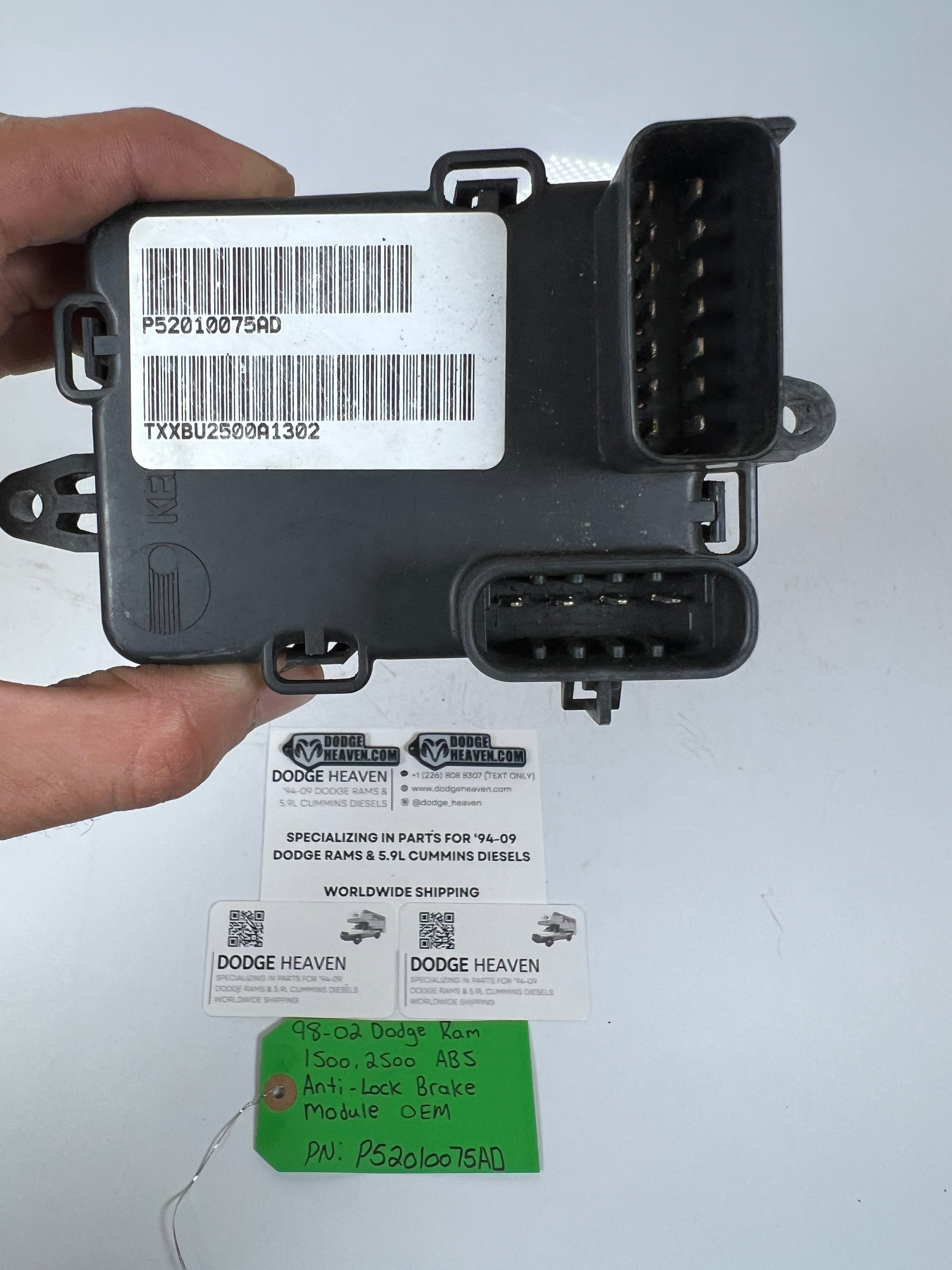 1998-2002 Dodge Ram 1500 2500 ABS Anti-Lock Brake Module
