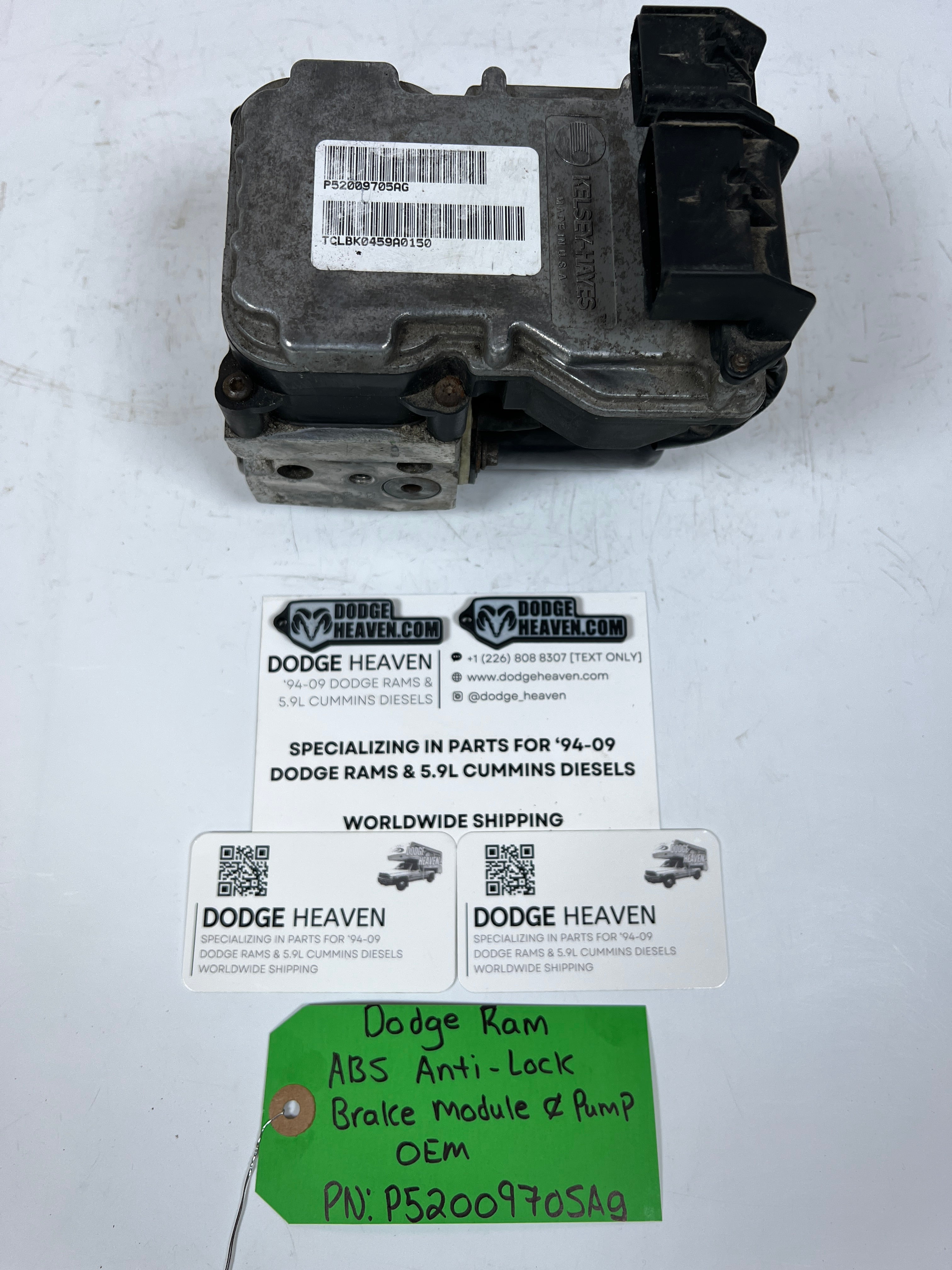 - Dodge Ram ABS Anti-Lock Brake Module & Pump Assembly