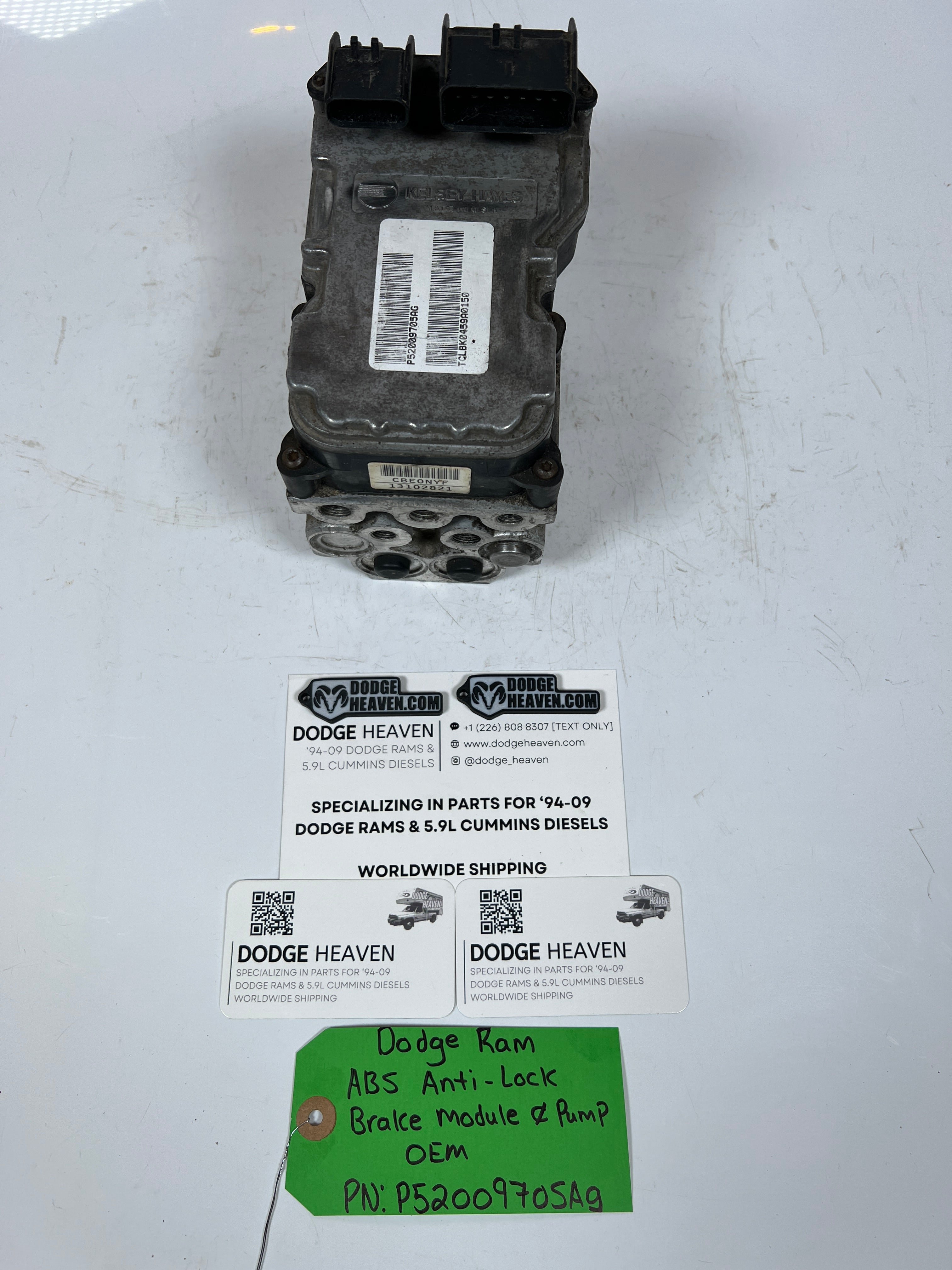 - Dodge Ram ABS Anti-Lock Brake Module & Pump Assembly