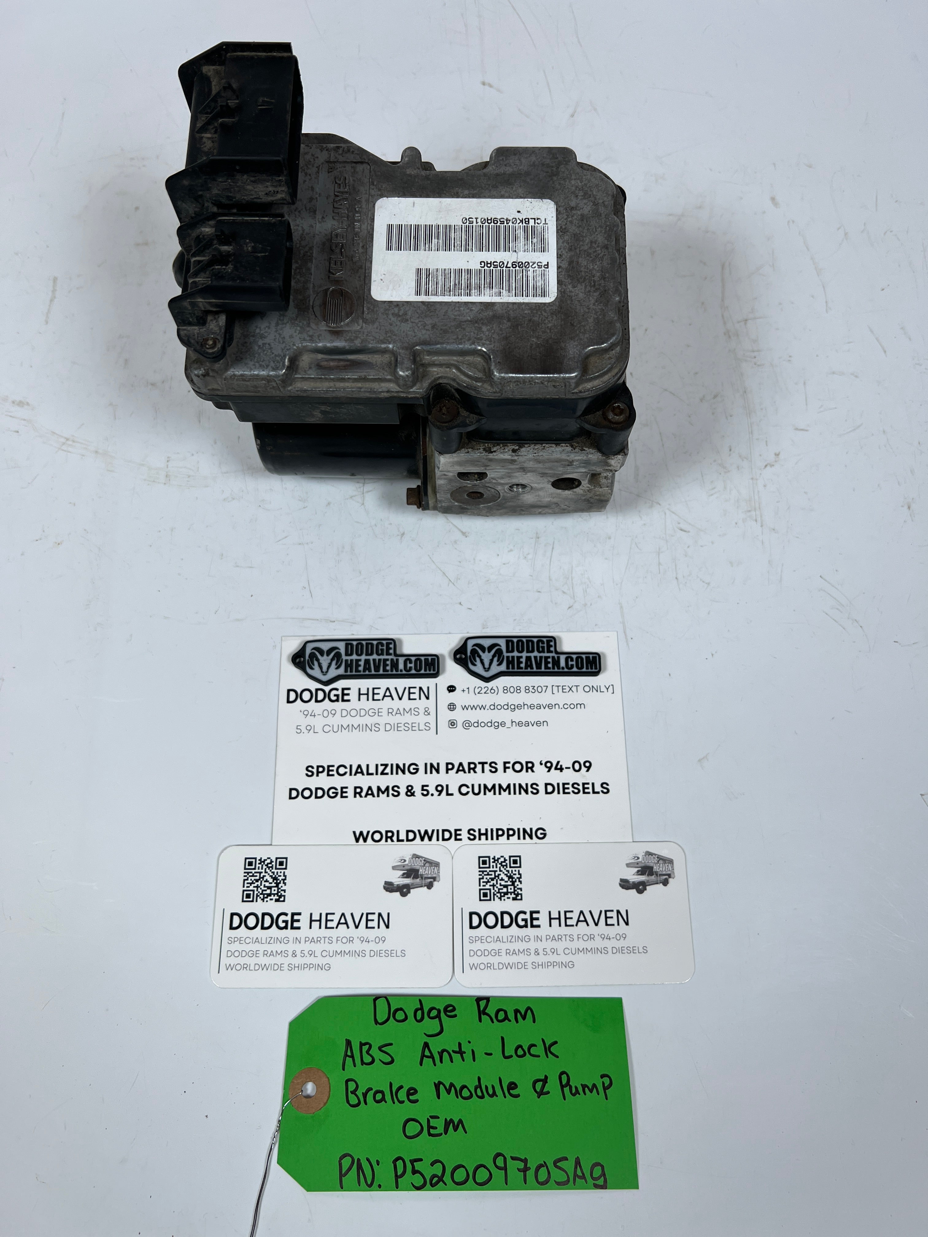 - Dodge Ram ABS Anti-Lock Brake Module & Pump Assembly
