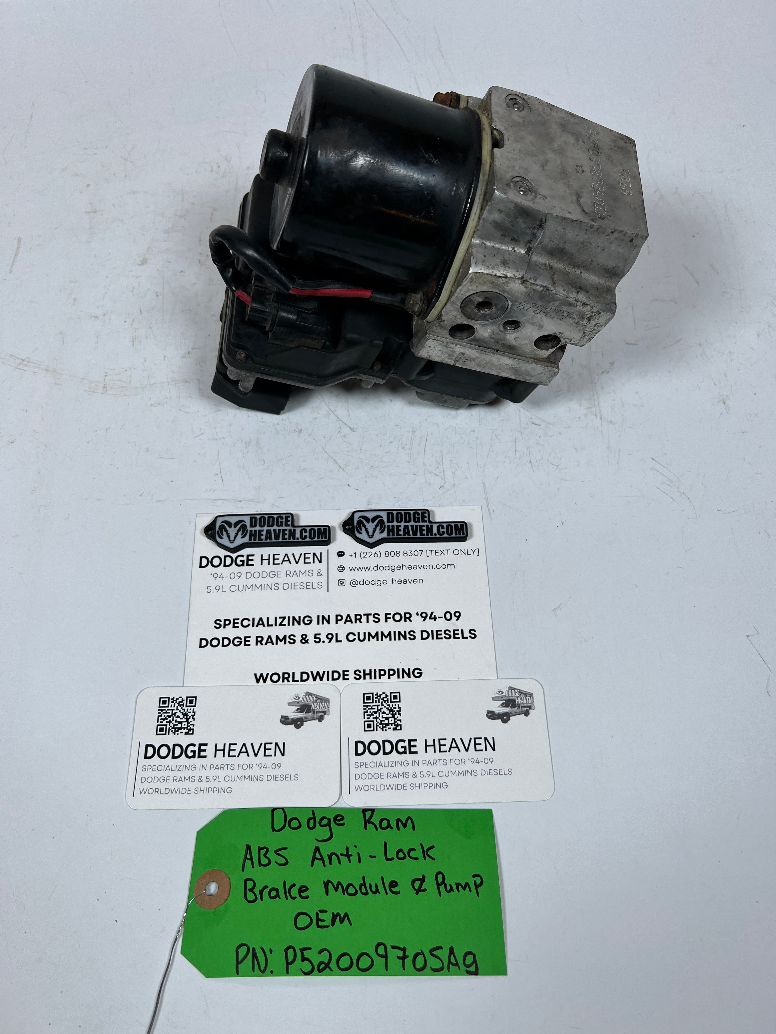 - Dodge Ram ABS Anti-Lock Brake Module & Pump Assembly