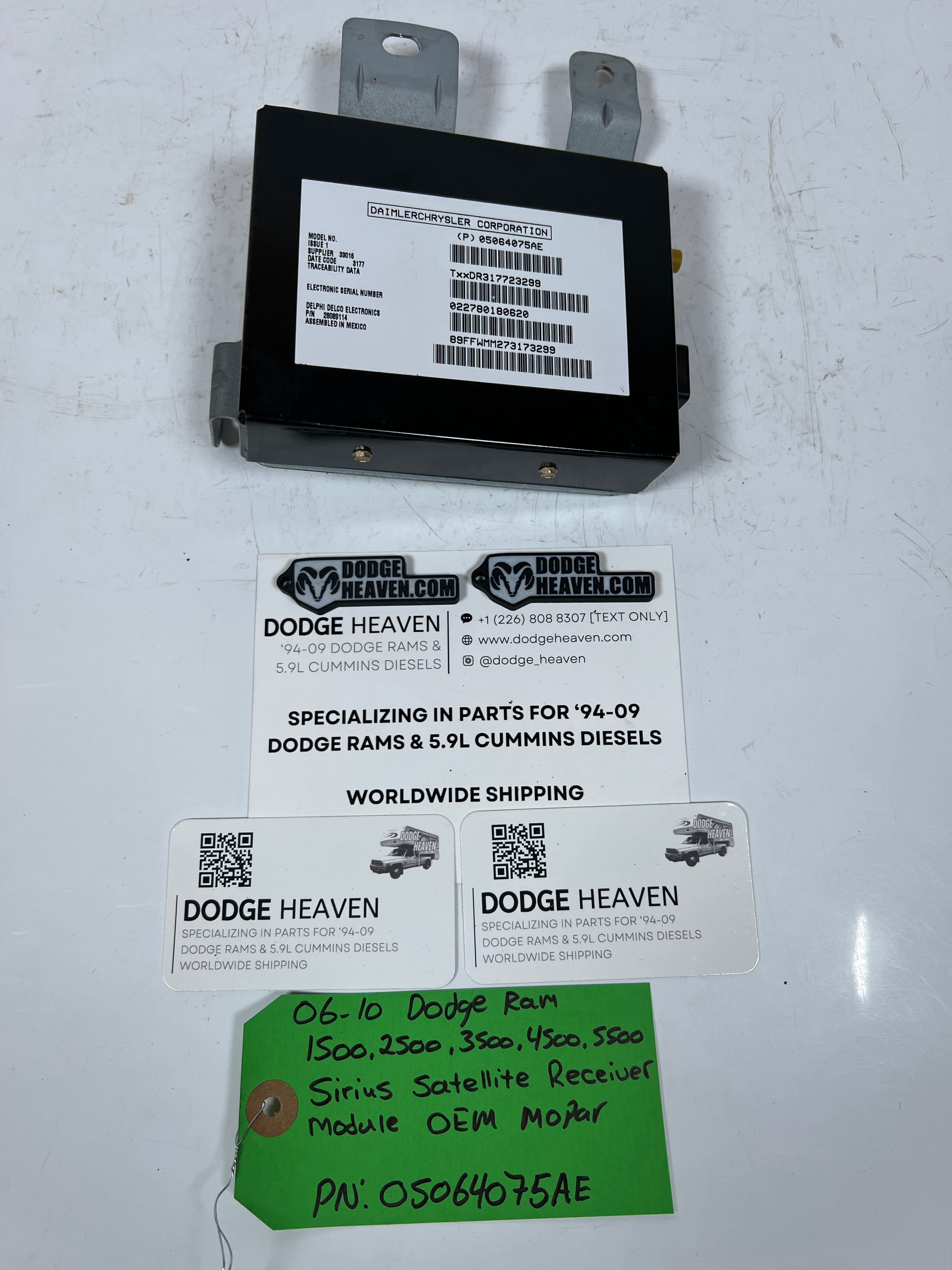 2006-2010 Dodge Ram Sirius Satellite Receiver Module