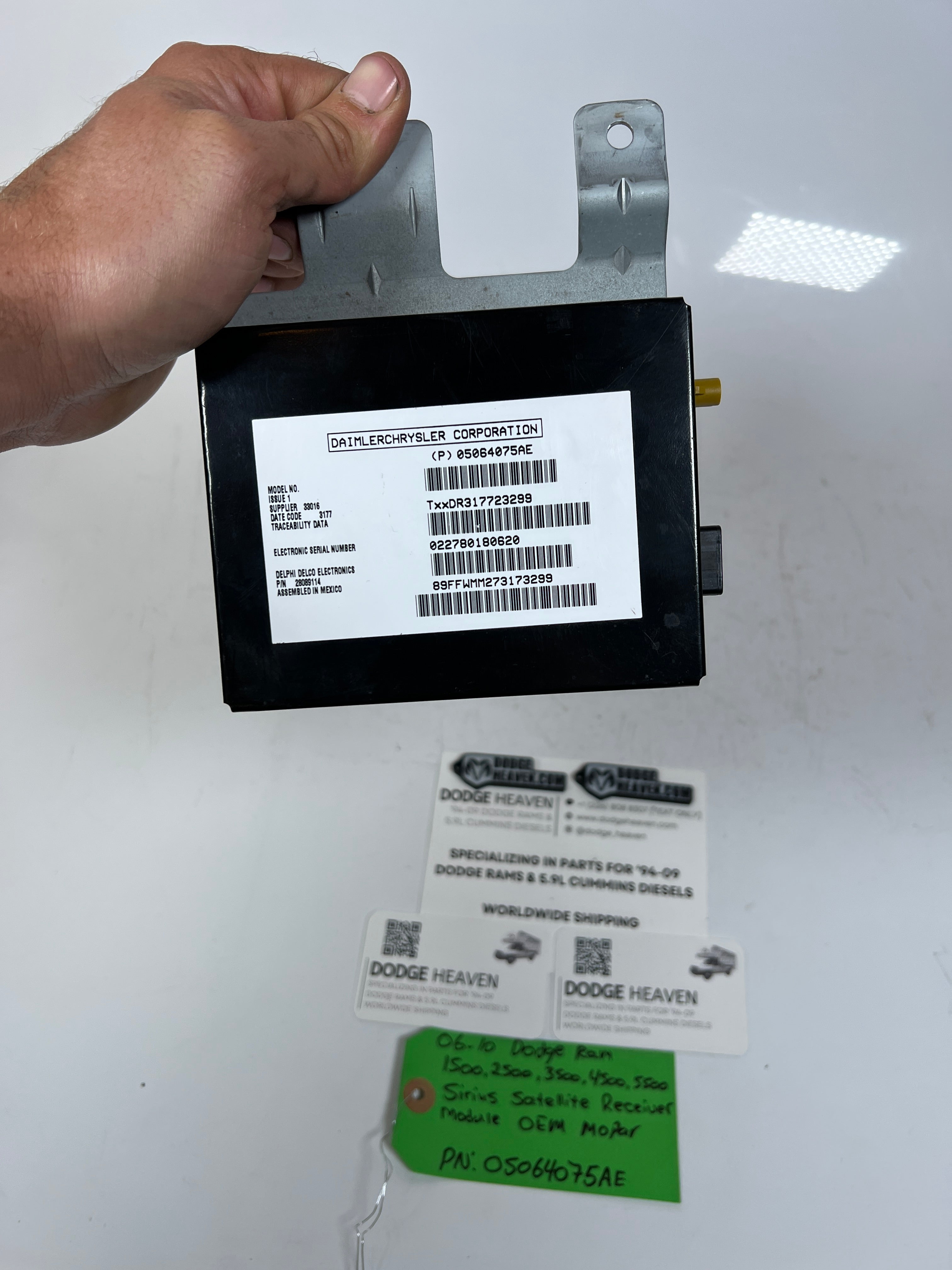 2006-2010 Dodge Ram Sirius Satellite Receiver Module