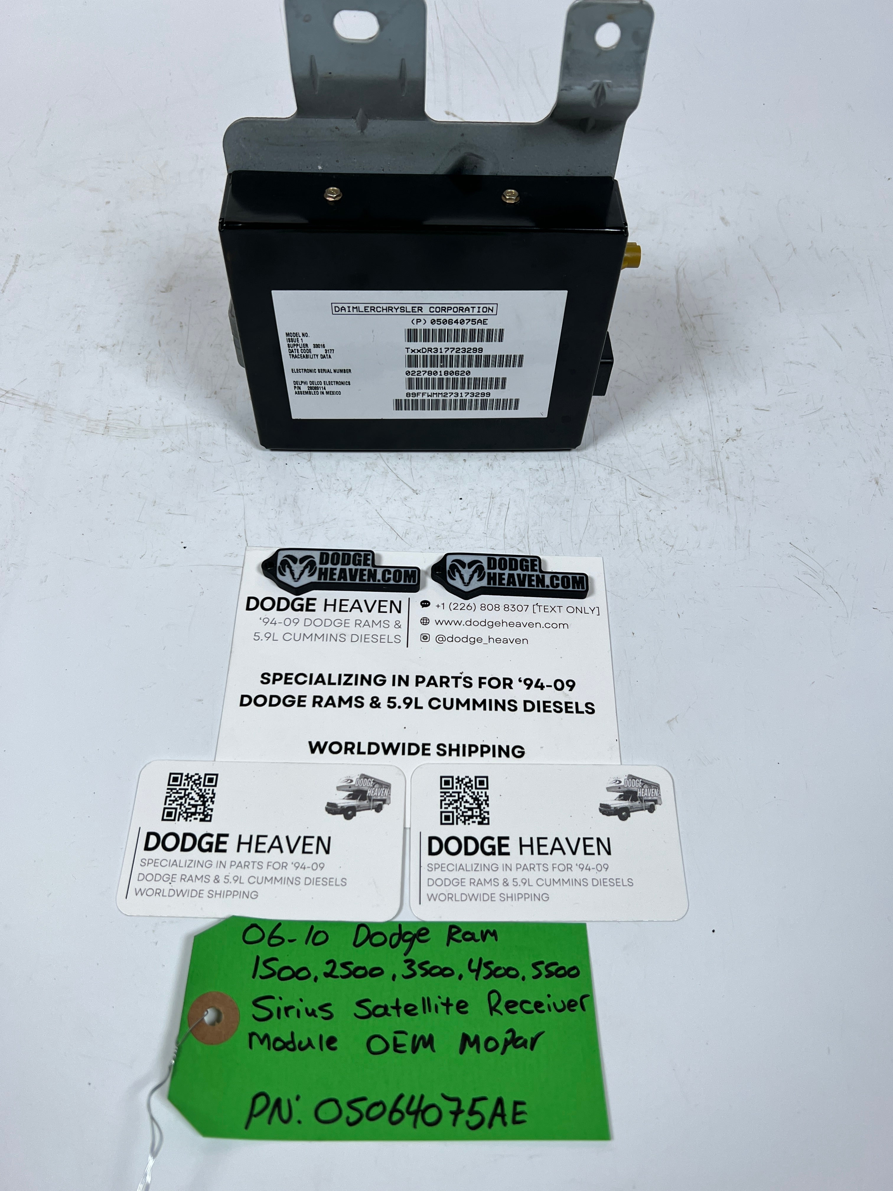 2006-2010 Dodge Ram Sirius Satellite Receiver Module