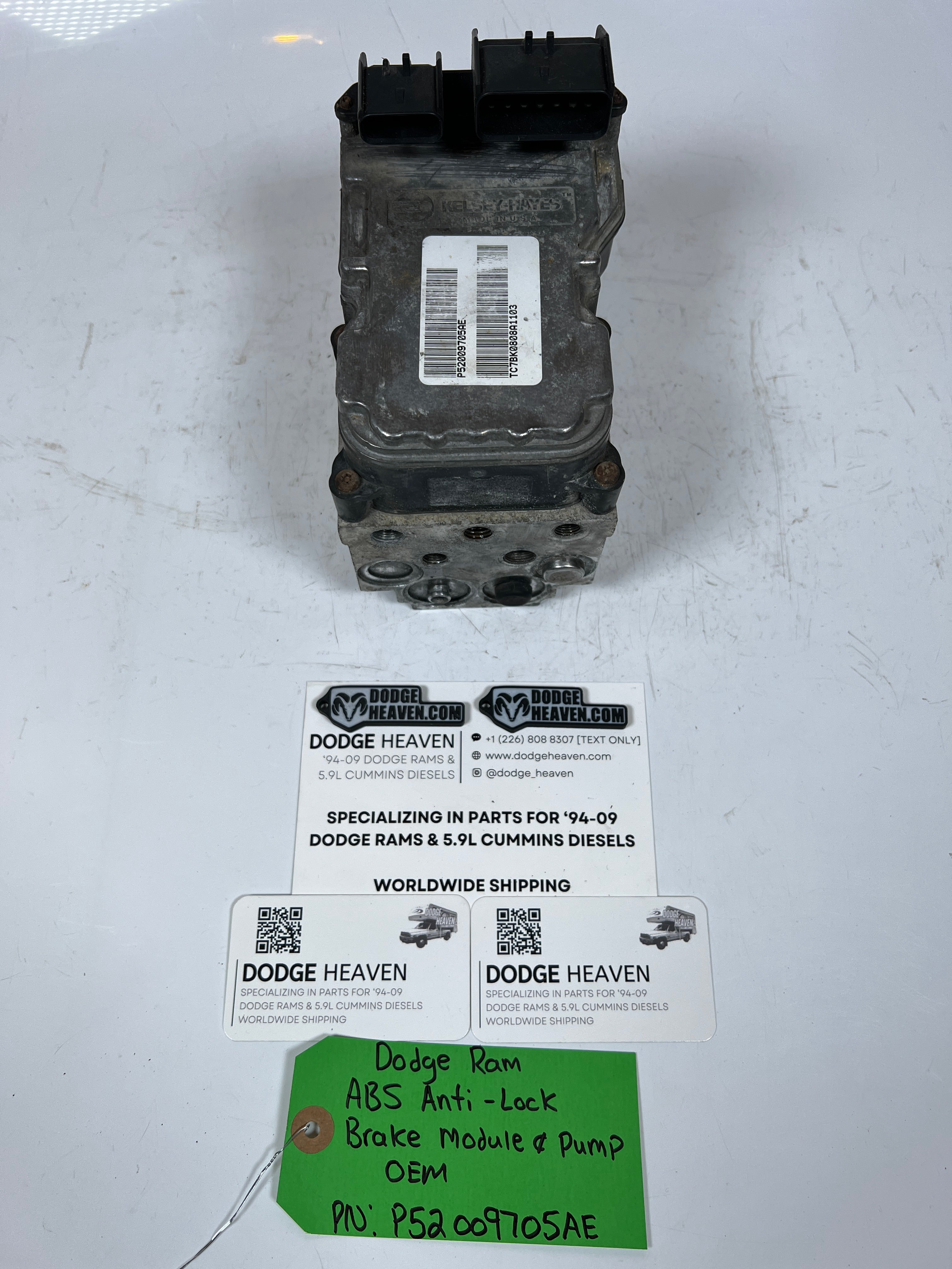 - Dodge Ram ABS Anti-Lock Brake Module & Pump Kelsey Hayes