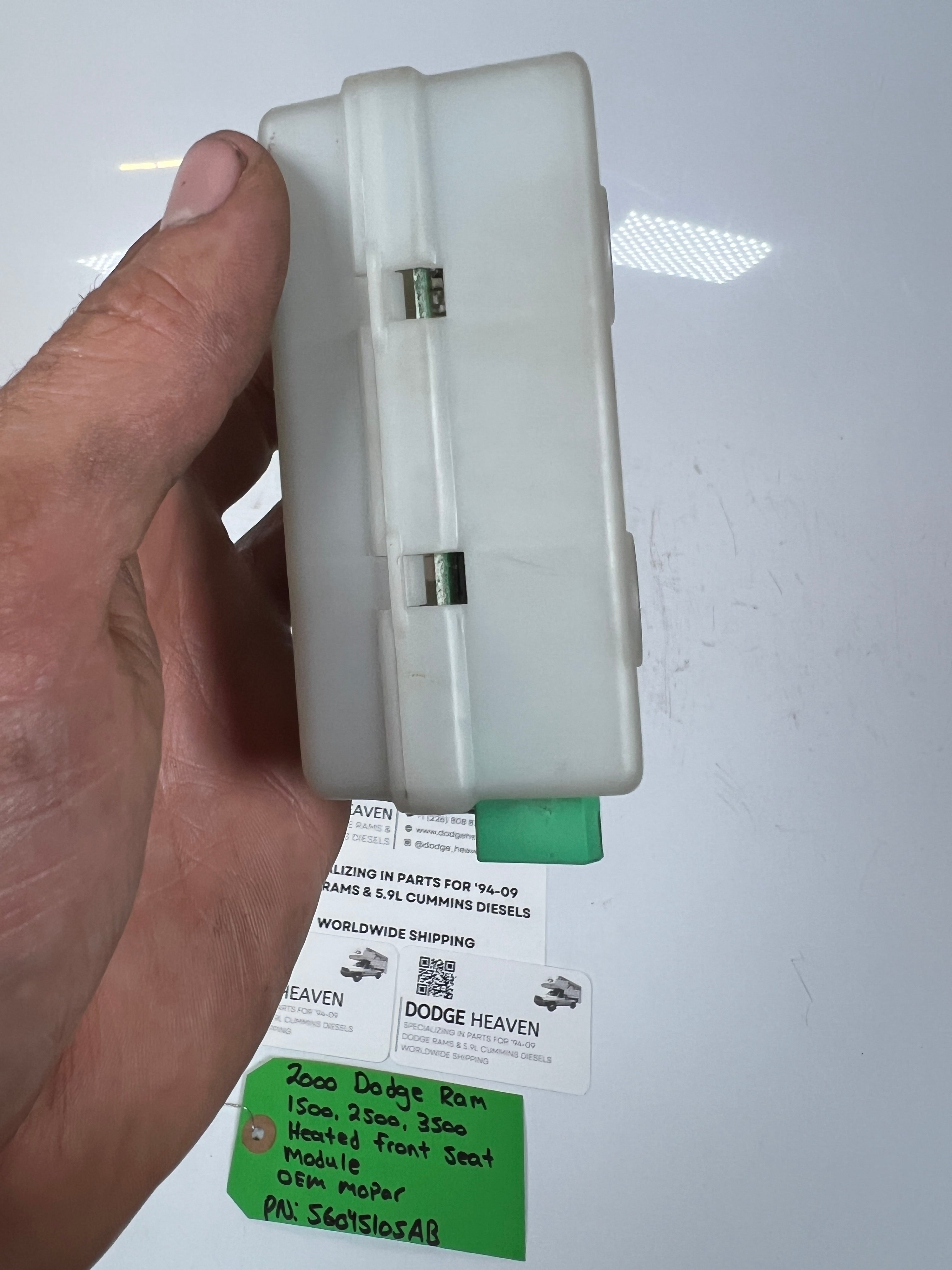 2000-2000 Dodge Ram 1500 2500 3500 Heated Seat Control Module