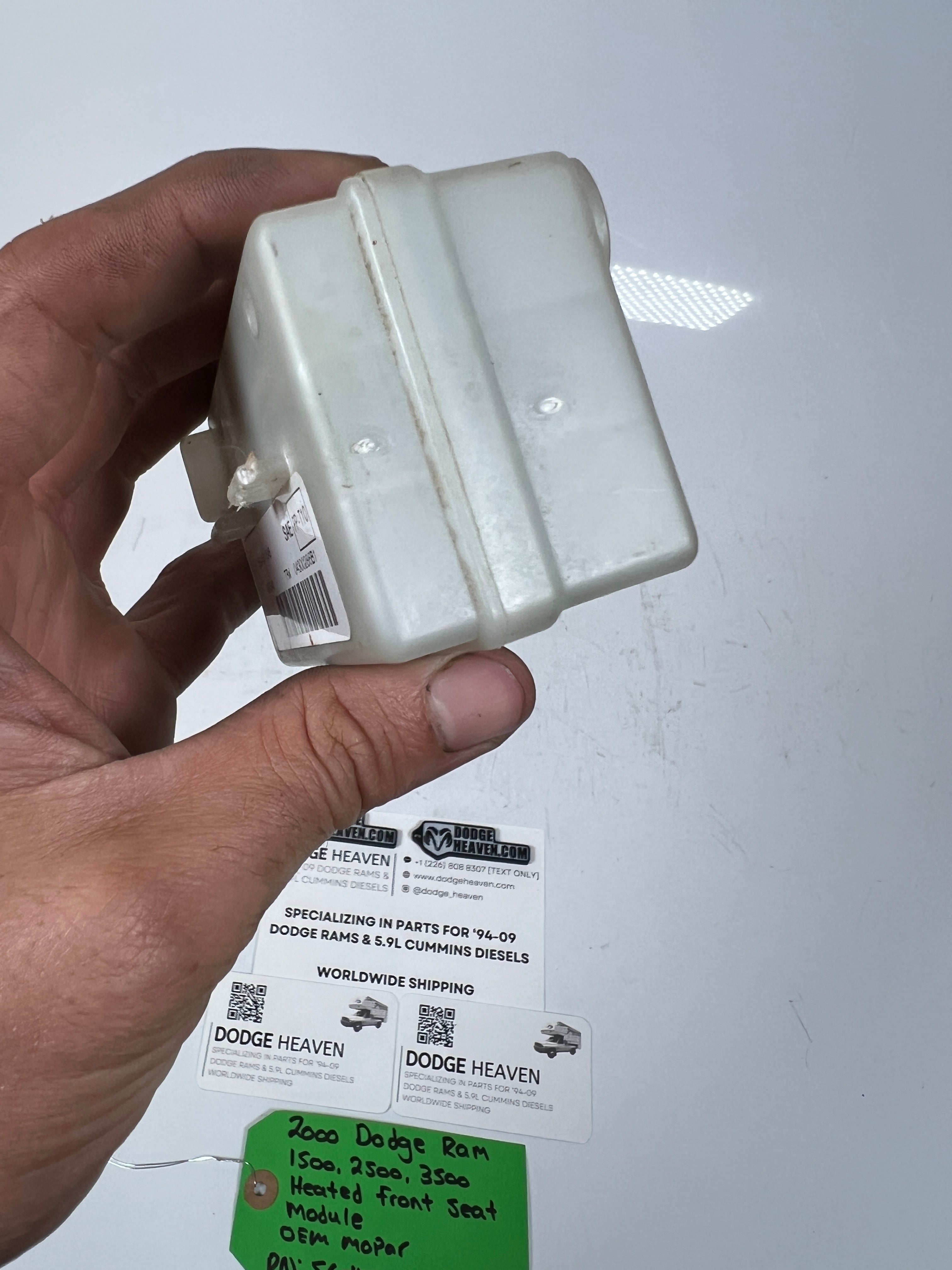 2000-2000 Dodge Ram 1500 2500 3500 Heated Seat Control Module